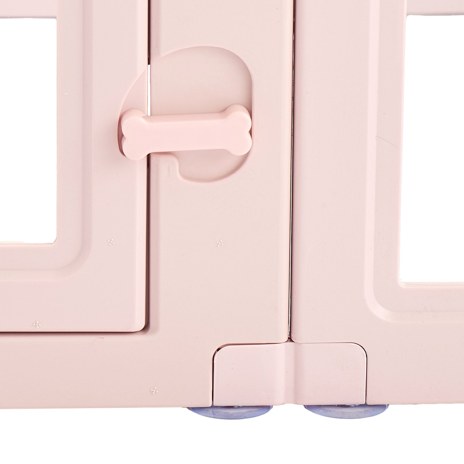 VEVOR Dog Whelping Box, 1.54x1x0.6 m Plastic Dog Whelping Pen for Medium Sized Dogs, Waterproof Transparent Puppy Playpen with Windows & Door Lock, Easy to Clean, Durable Indoor Pet Dogs Cats Birth Kit