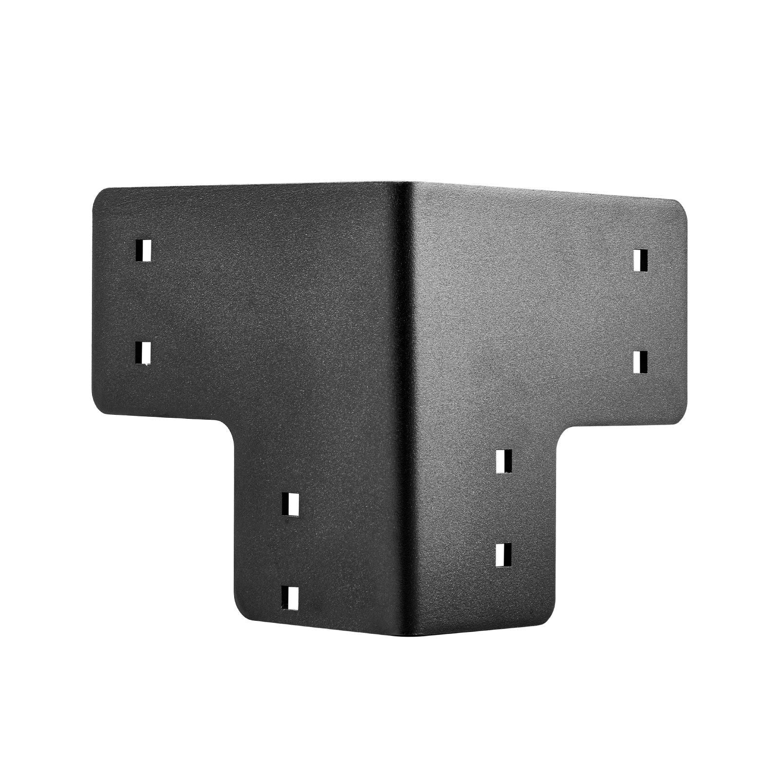 Workbench Corner Bracket Kit, 6.50 x 6.50 x 6.50 inch / 165 x 165 x 165 mm, 2204lbs/1000kg Load Capacity, Heavy Duty Sturdy Steel Angle Brackets with Screws, for Desk Shop Table Platform, 8 Pcs