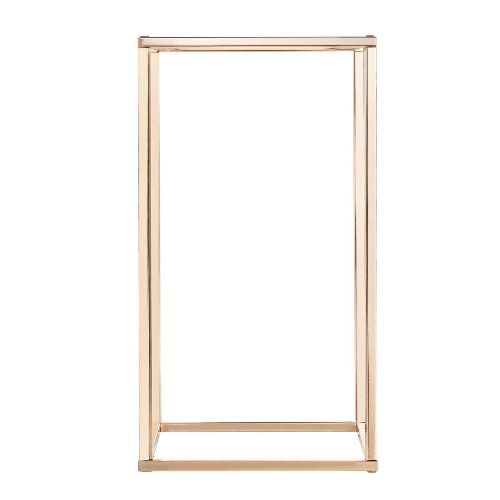 VEVOR Wedding Flower Stand, 10PCS 40cm Column Flower Stand, Floral Stands with Acrylic Laminate, Gold Rectangular Floral Display Rack for Wedding, Party, Birthday, Home, Gold Centerpiece Stands