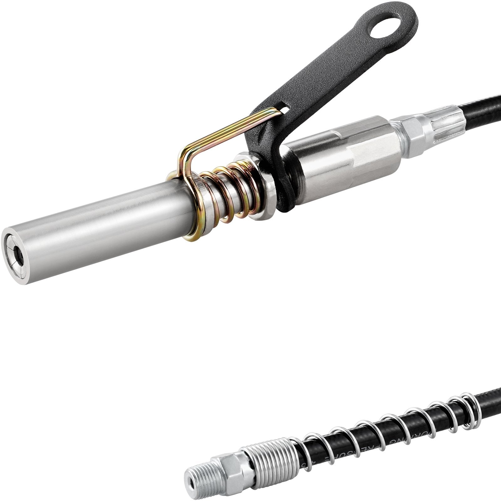 VEVOR Grease Gun Coupler 2 Pack High Pressure Quick Release Oil Nozzle 10000 PSI