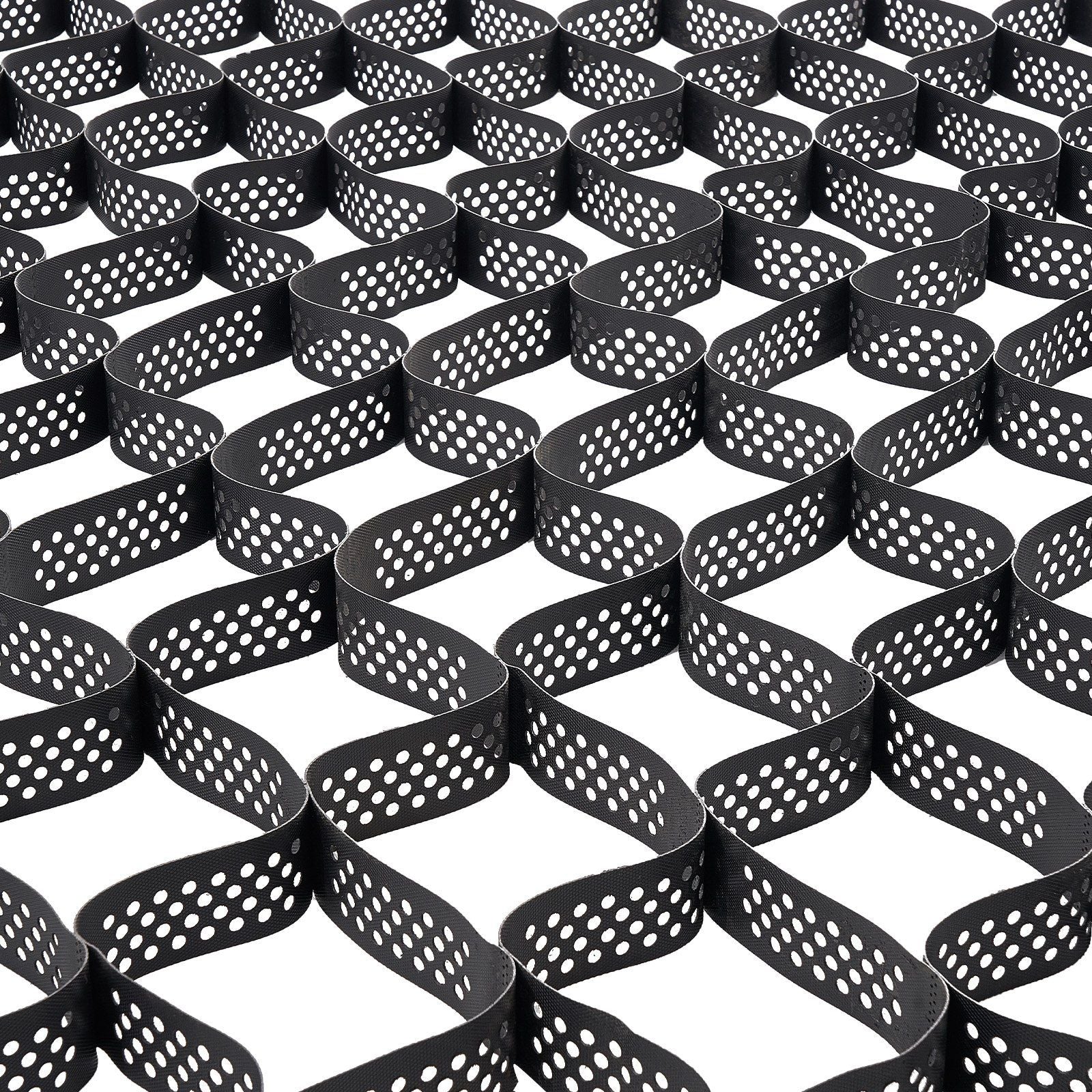 Gravel Grid, 75mm Depth, 5.2 x 2.7m, 853kg Per Sq ft Grass Ground Retainer, Permeable Geo Grids Driveway Stabilization, for Garden, Patio, Walkway, RV Parking Slopes