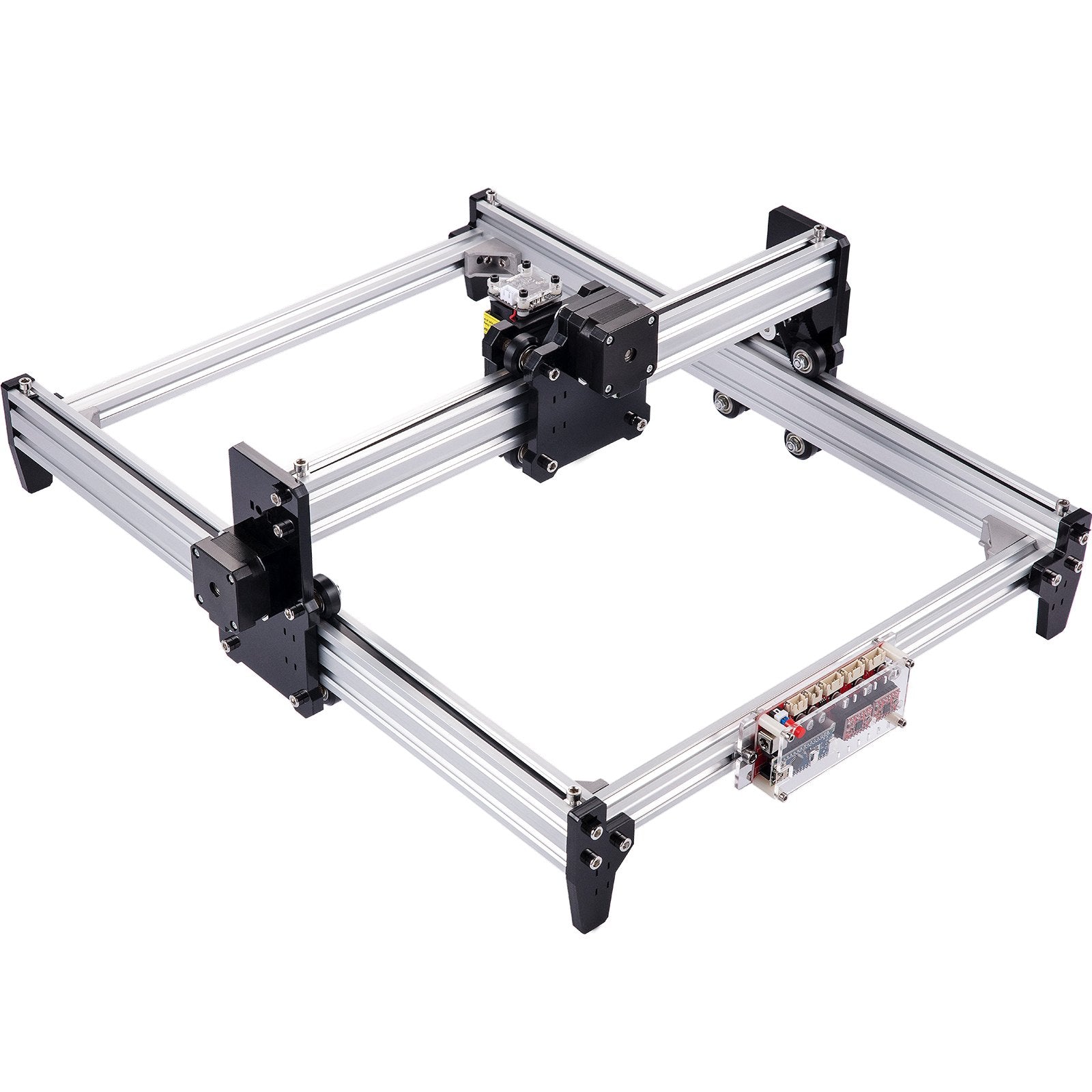 VEVOR CNC 3040 15000MW CNC Machine 395(X) x 285(Y)Mm Effective Working Area 3040 CNC Router Machine GRBL Control CNC Laser Engraver Machine with 2 Axis Milling Router