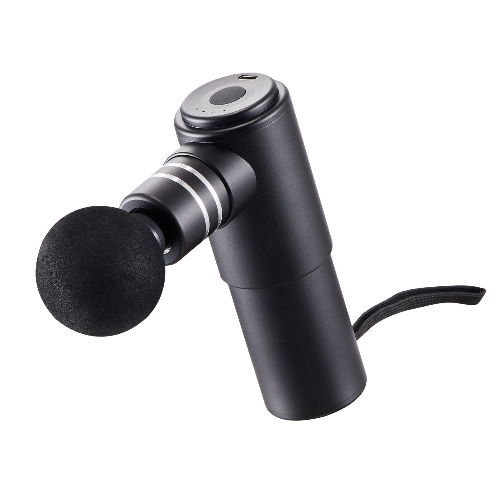 VEVOR Massage Gun Deep Tissue, Percussion Muscle Massager for Athletes - with 4 Speed Levels & 4 Massage Heads, 12V 2500mAh Batteries, Handheld Electric Massage Gun for Pain Relief, Muscle Relaxation