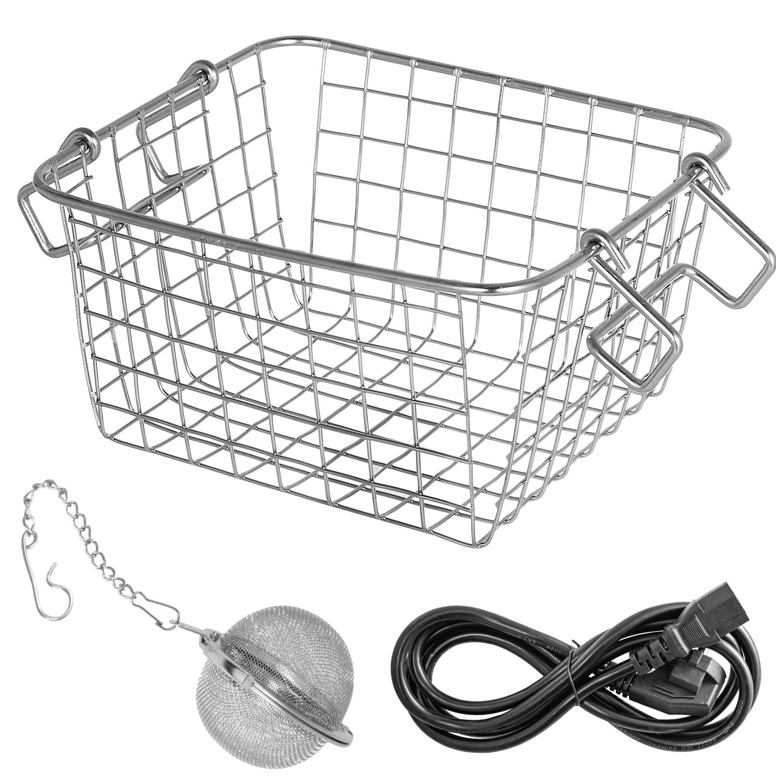 VEVOR Ultrasonic Cleaner 2L Jewelry Cleaning with Digital Timer Ultrasonic Cleaning Machine for Jewellery Rings Watches Eyeglasses Dentures Coins Metal Parts Commercial and Home Use