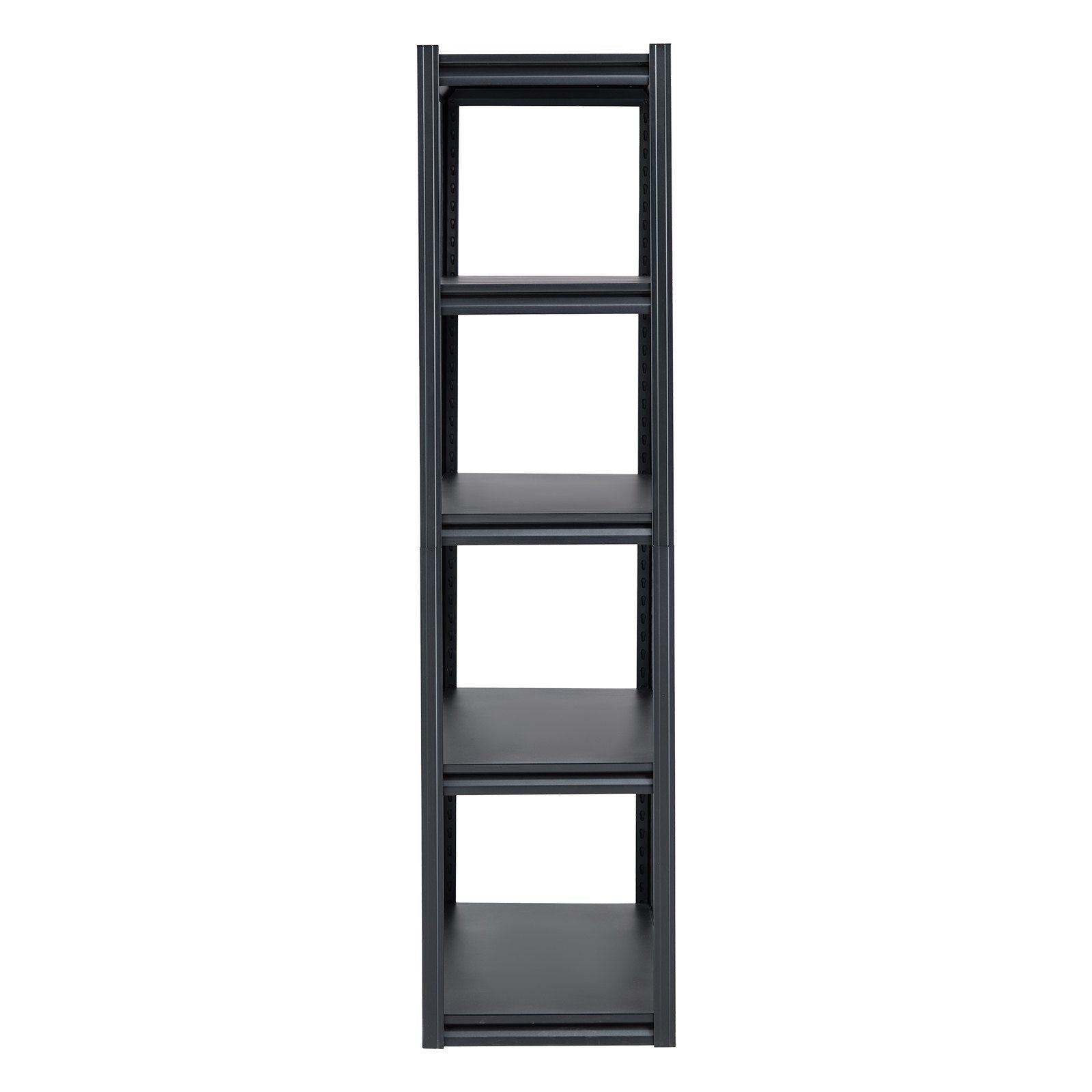 Storage Shelves, 2000 lbs, 5 Tier Garage Storage Shelving, 18" D x 40" W x 72" H Adjustable Metal Shelves for Garage Shelves Utility Rack Shelf, Ideal for Kitchen, Warehouse, Basement, Black