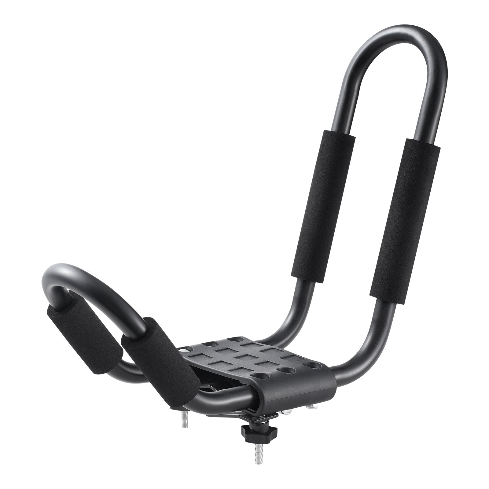 VEVOR Kayak Roof Rack 2 Pairs J-Bar, Soft Roof Rack, Top Mount Tie Down, Carrier for kayak, Surf Board, Canoe, SUP, Ski Board, Mount on Car, SUV, Truck, 2 Kayaks