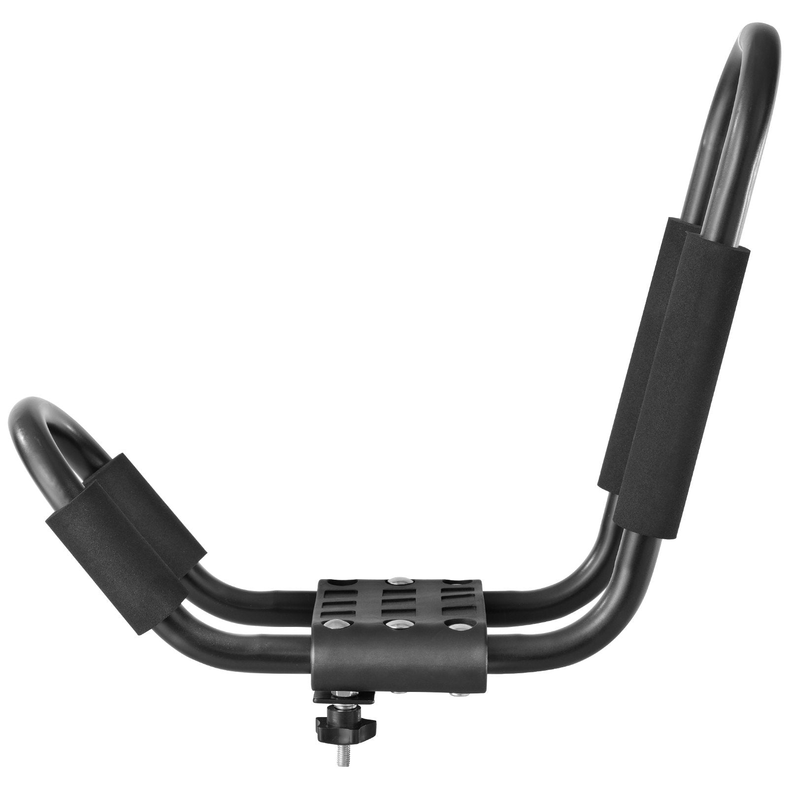 VEVOR Kayak Roof Rack 2 Pairs J-Bar, Soft Roof Rack, Top Mount Tie Down, Carrier for kayak, Surf Board, Canoe, SUP, Ski Board, Mount on Car, SUV, Truck, 2 Kayaks