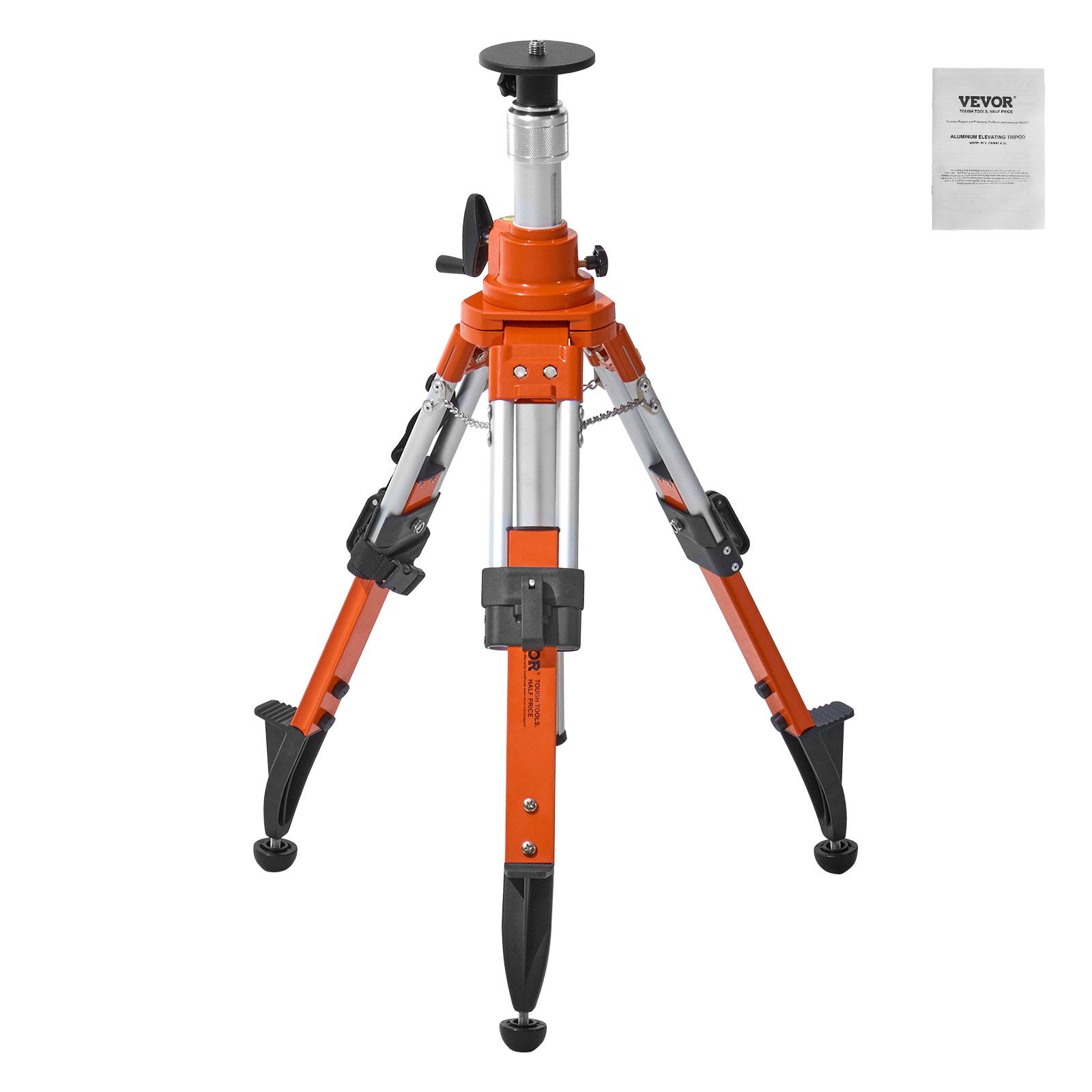 VEVOR Laser Level Tripod Stand 5/8"-11 Thread 27.16-67.71 in Height Adjustment