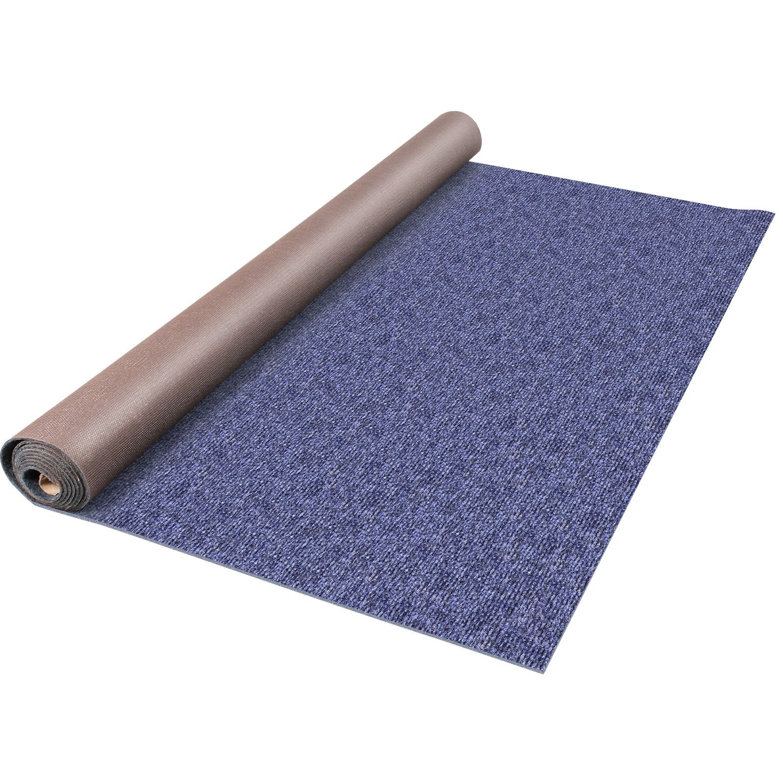 VEVOR Indoor Outdoor Rug Carpet Blue 6x18ft Area Rugs Runner for Patio Deck, 1.8*5.5m