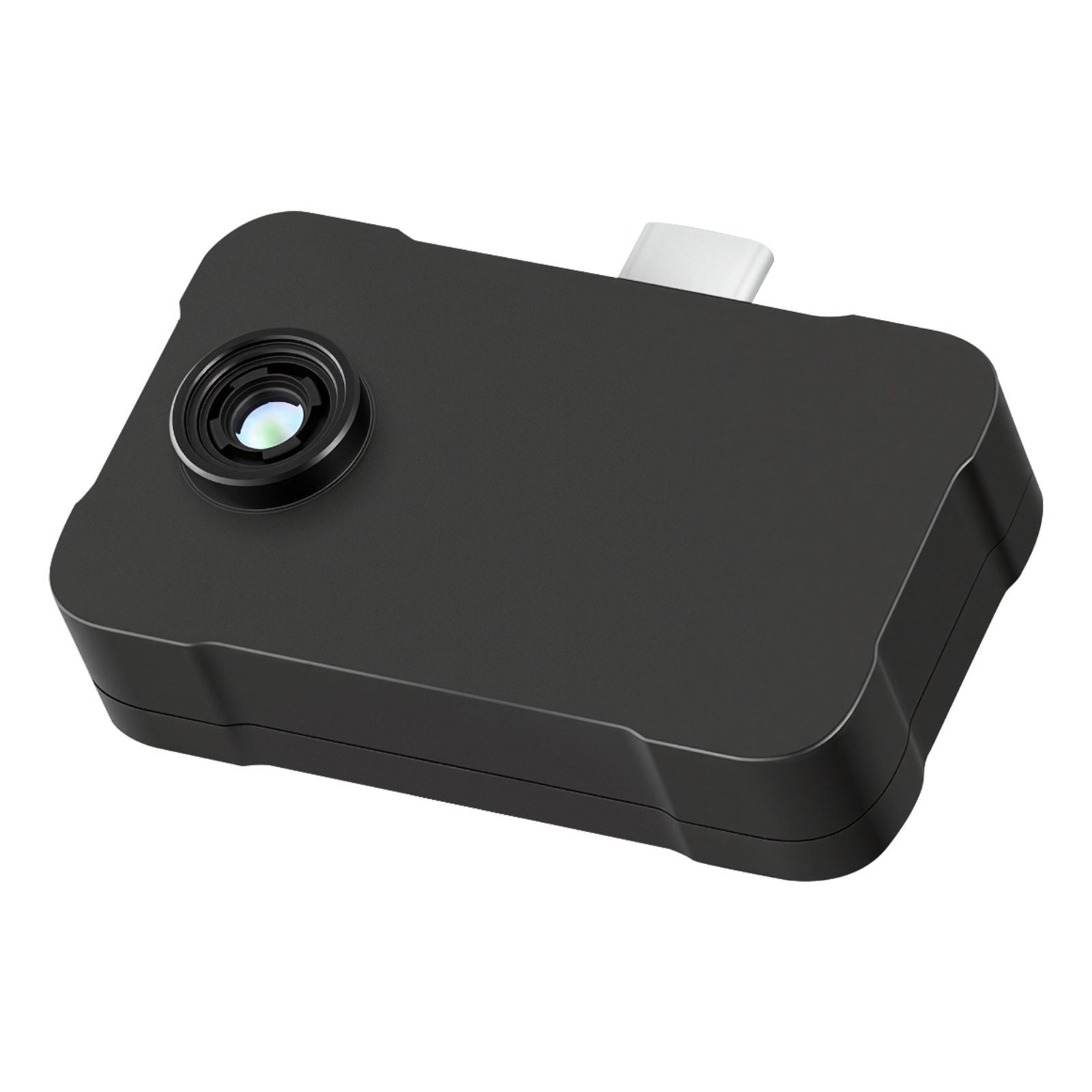 Thermal Imaging Camera for Android & iOS, 512 x 384 Super Resolution, 25HZ Refresh Rate Infrared Thermal Imager for Smartphone Tablets, 256 x 192 IR Resolution, -20°C to 550°C & 6 Color Palettes