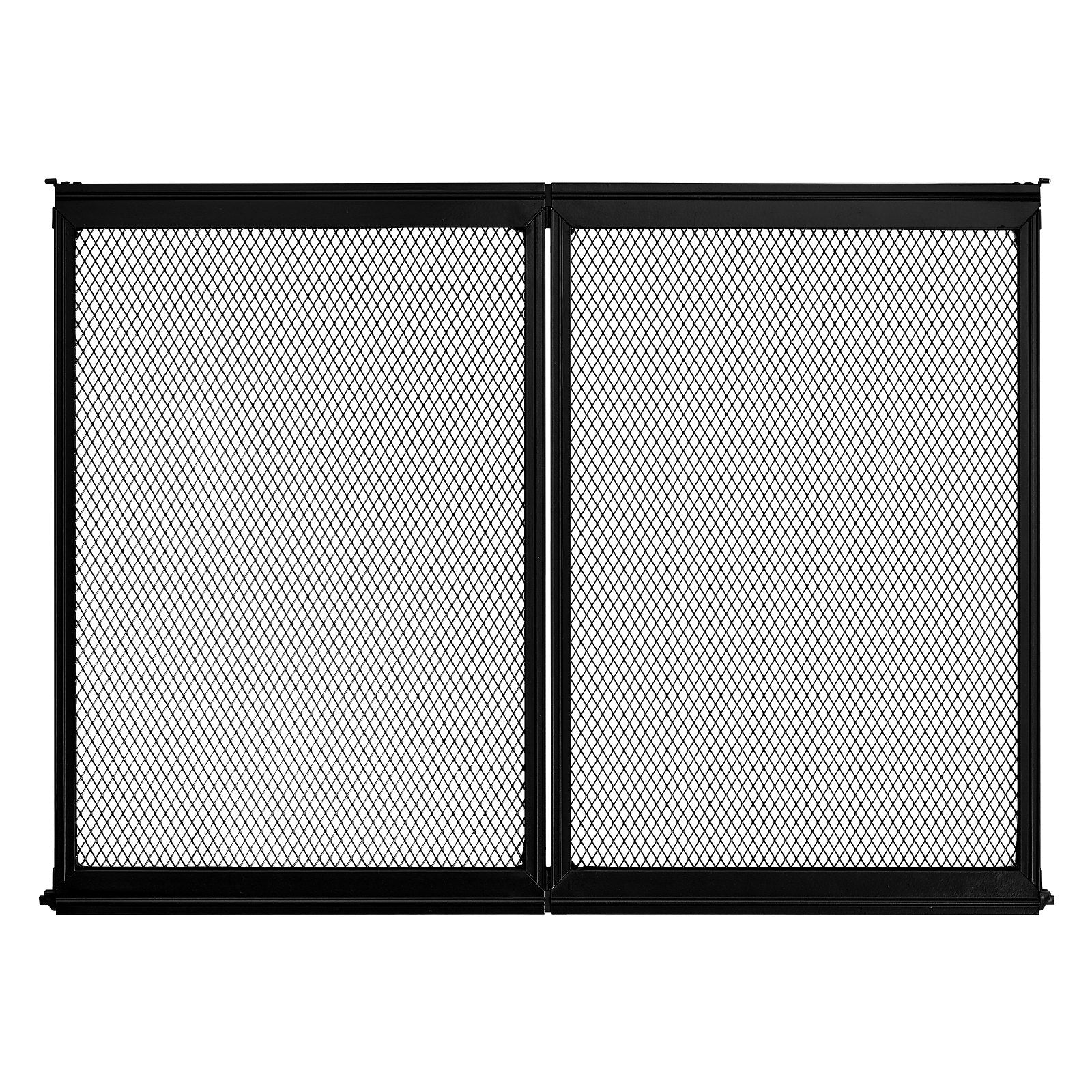 VEVOR RV Screen Door Protector, 673.1 x 508 mm Door Grille, Easy to Install and Disassemble, Reinforced Breathable Protective Mesh, Aluminum Alloy Camper RV Entry Protector for Pet Protection, Black