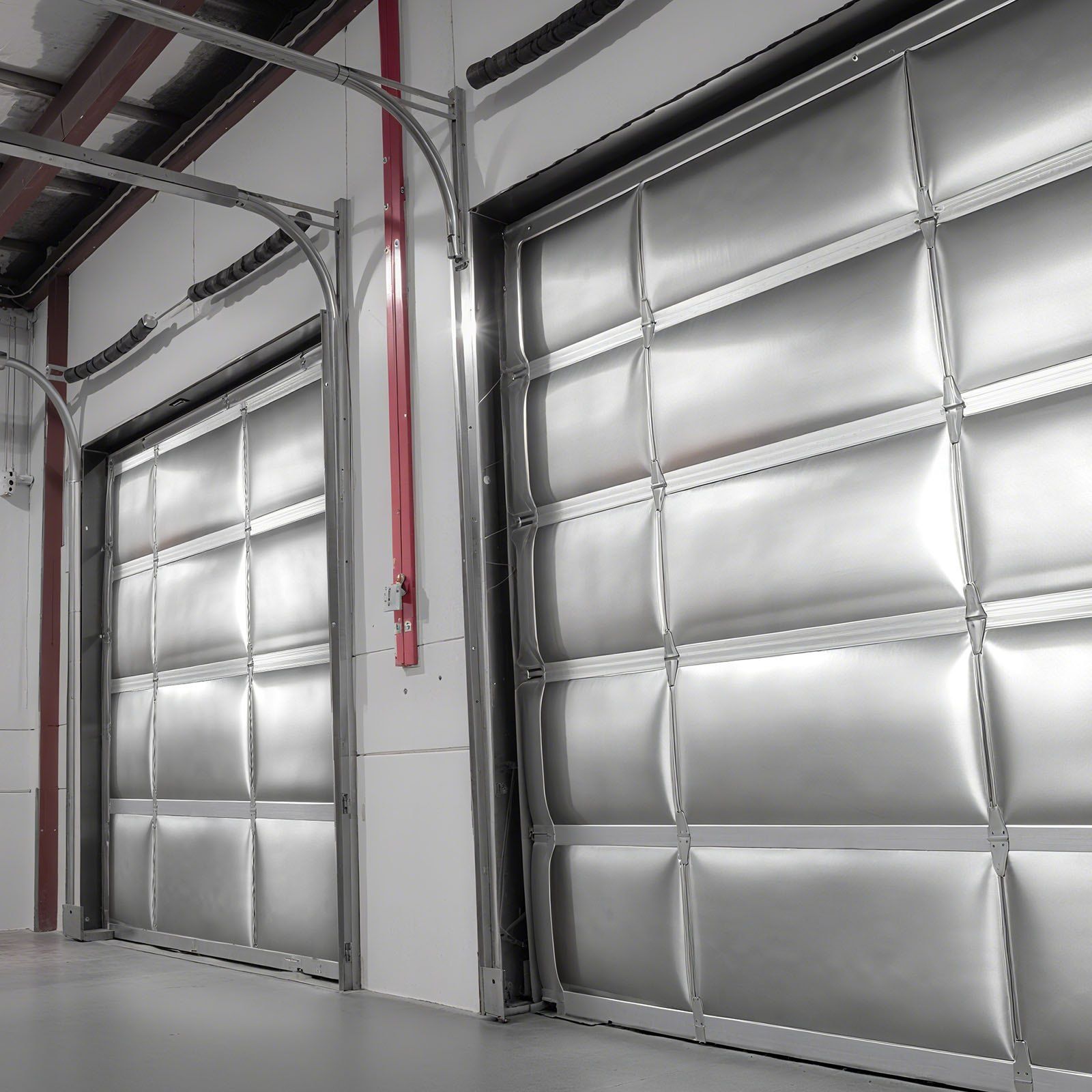 Double Reflective Insulation Roll, Non-Perforated Woven Fabric Radiant Barrier, 0.15mm 38.1m x 1.22m, Double-Sided Aluminum Foil Heat Reflective Shield, Thermal Insulation Roll for Window Roof