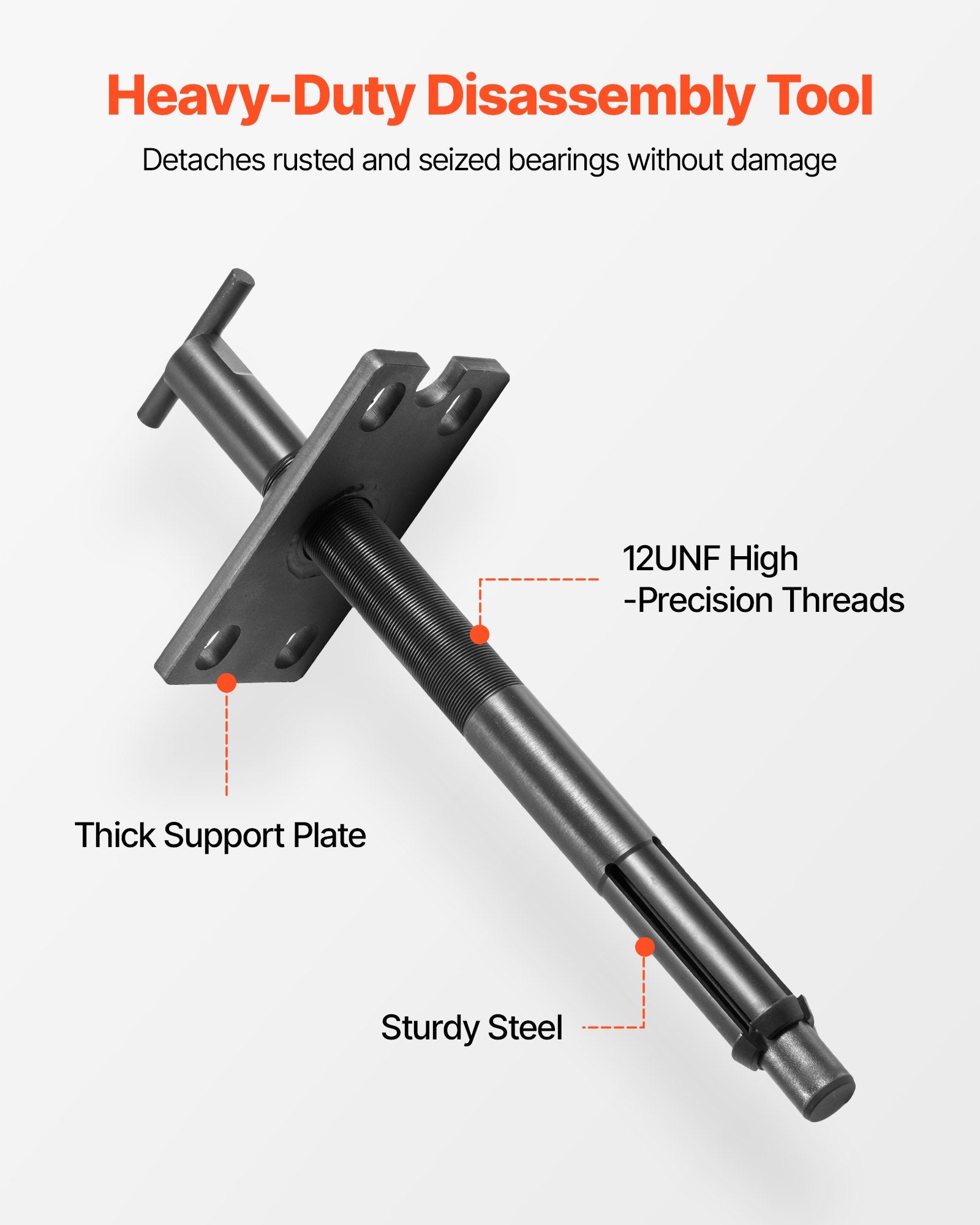 VEVOR Mercruiser Alignment Tool & Gimbal Bearing Puller Set, Compatible with Mercruisers, OMC, Volvo Cobra Bell Housings, Engine Alignment Tool, Bearing Puller Seal Bellow Expander Tools Easy-to-Use