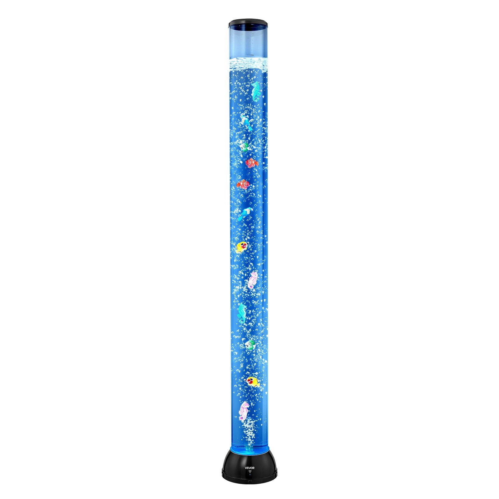 VEVOR Bubble Tube Lamp 16 Color 1.2 m Sensory Aquarium Lamp for Relief Calming