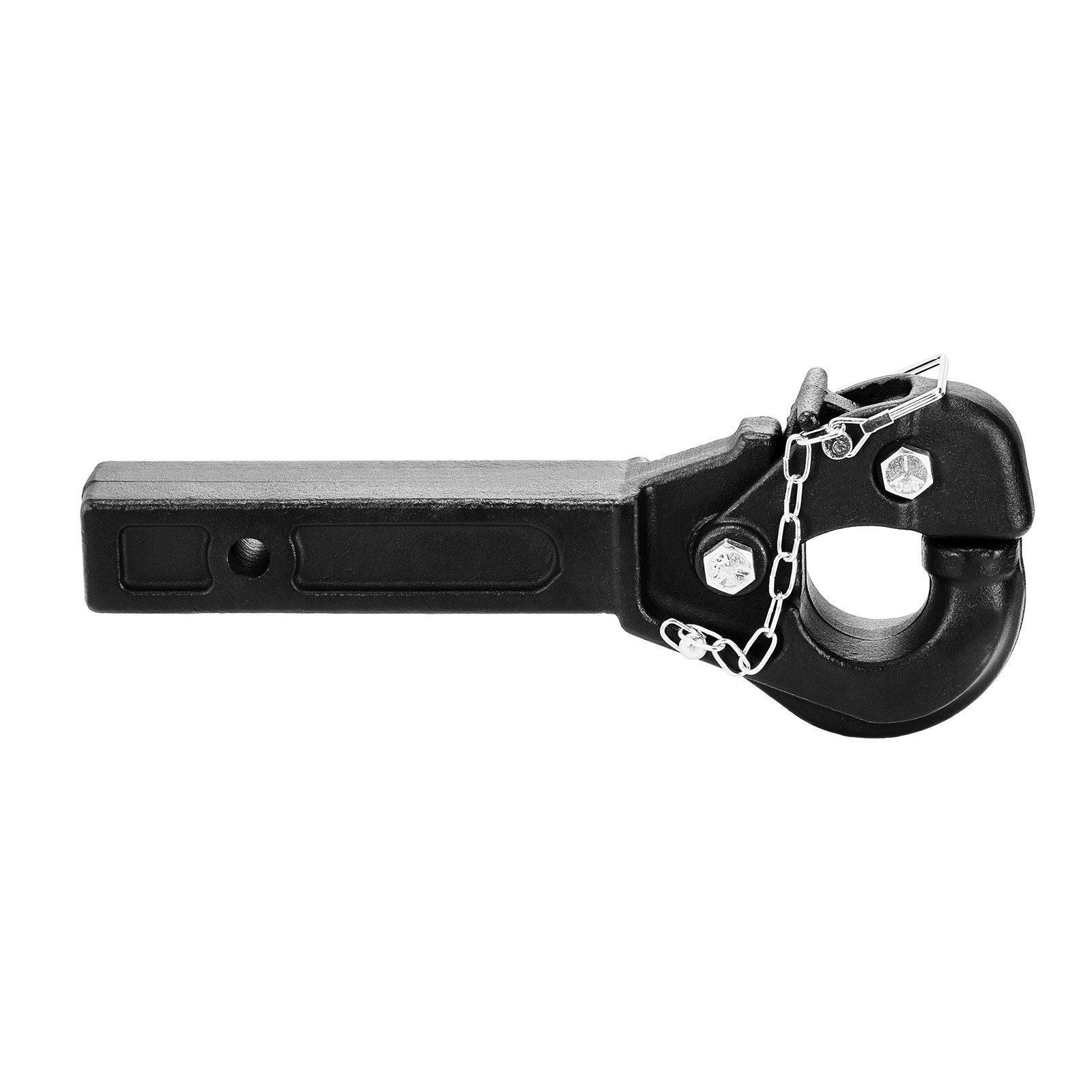 VEVOR Pintle Hitch 50.4 mm Receiver Hook 63.5 - 76.2 mm Lunette Ring 9070 kg