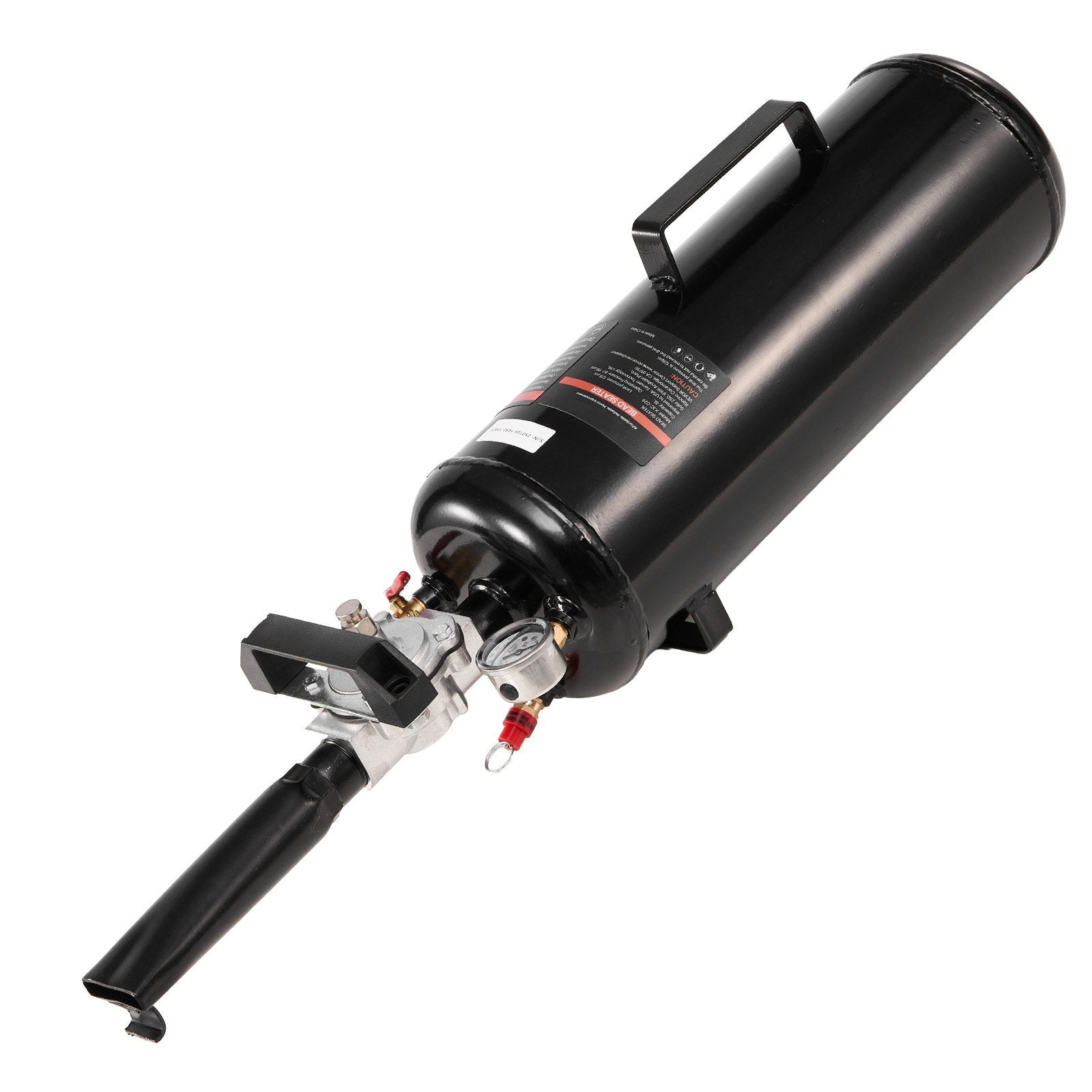 VEVOR Portable Tire Bead Seater, 2.1 Gal / 8 L Air Bead Blaster, Handheld Tire Inflator Tool, 87-116 PSI Operating Pressure, Trigger Seating Inflator for Car, Compact SUV, Light Truck, E-Bike, RV, ATV