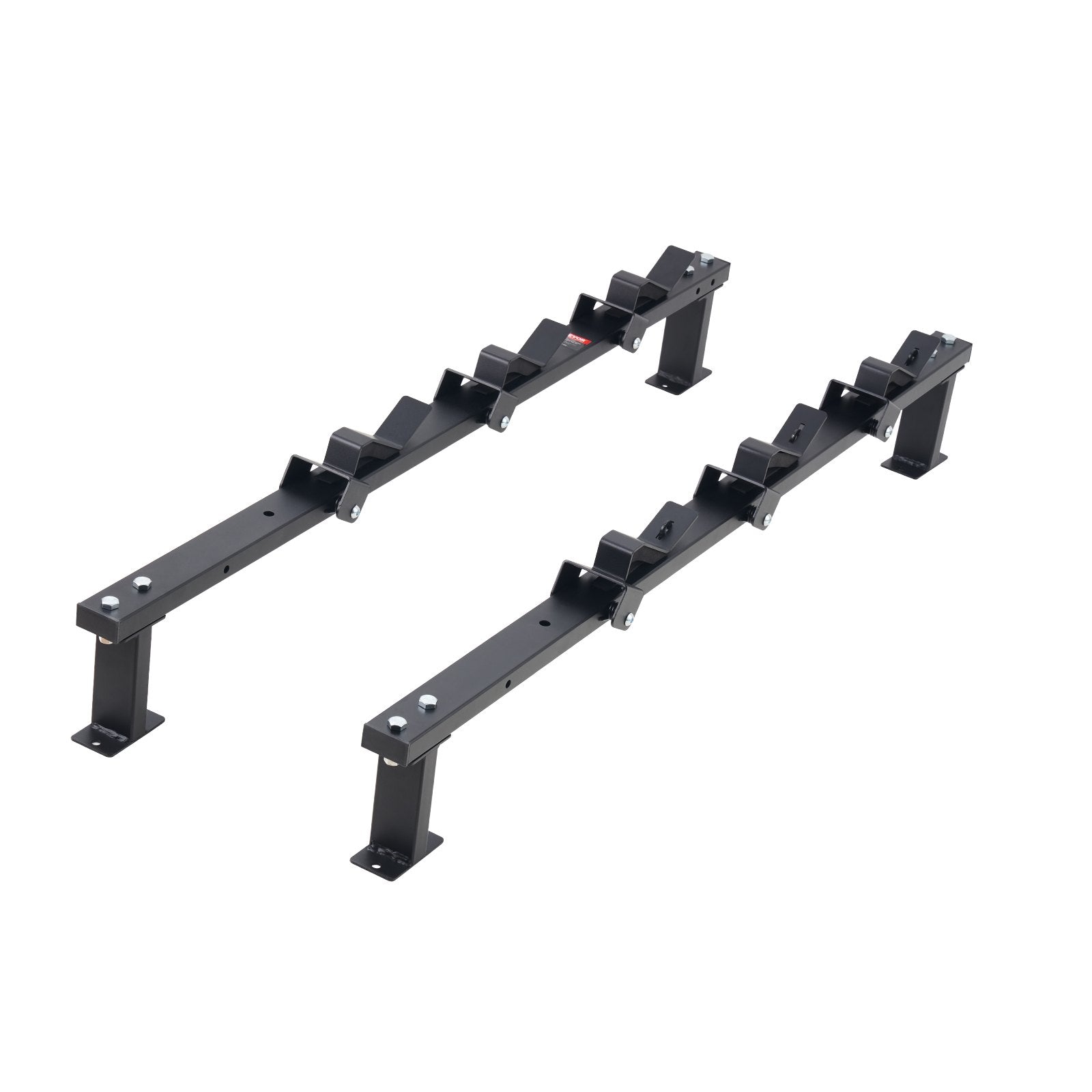VEVOR 3-Place Weeder Trimmer Rack Holder for Open Landscape Trailer Lockable