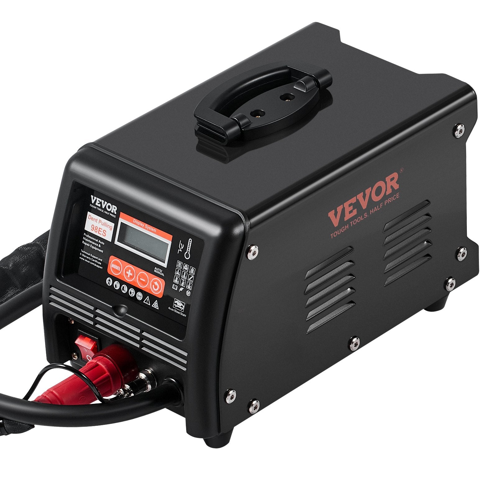 VEVOR Stud Welder Dent Repair Kit, 3KW Spot Welder Dent Puller with Auto/Manual Welding & 9 Versatile Modes, Auto Body Spot Welding Dent Puller Machine for Car, Truck Dent Repair