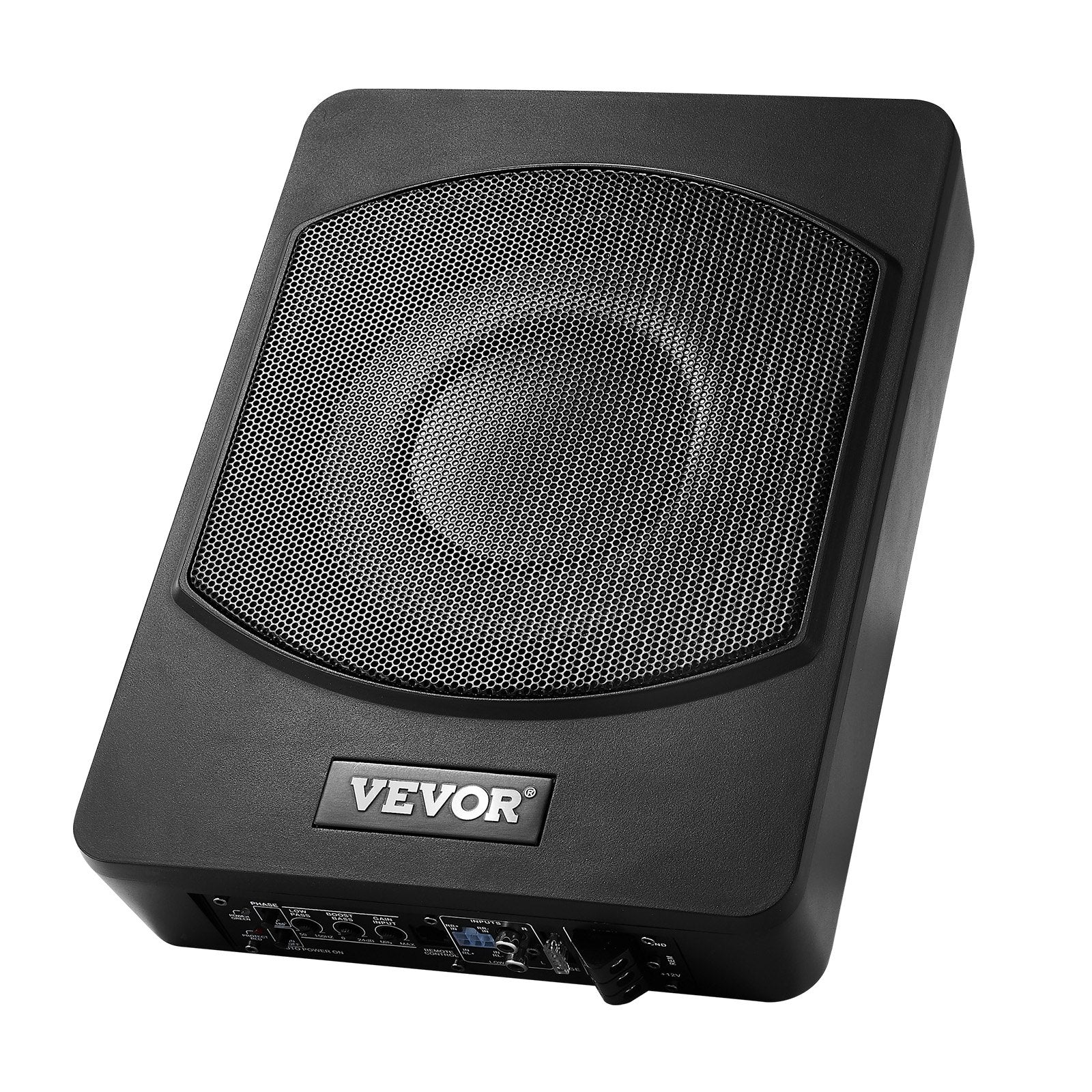 VEVOR 10" 240W Under Seat Car Subwoofer Slim Powered Car/Truck Subwoofer System