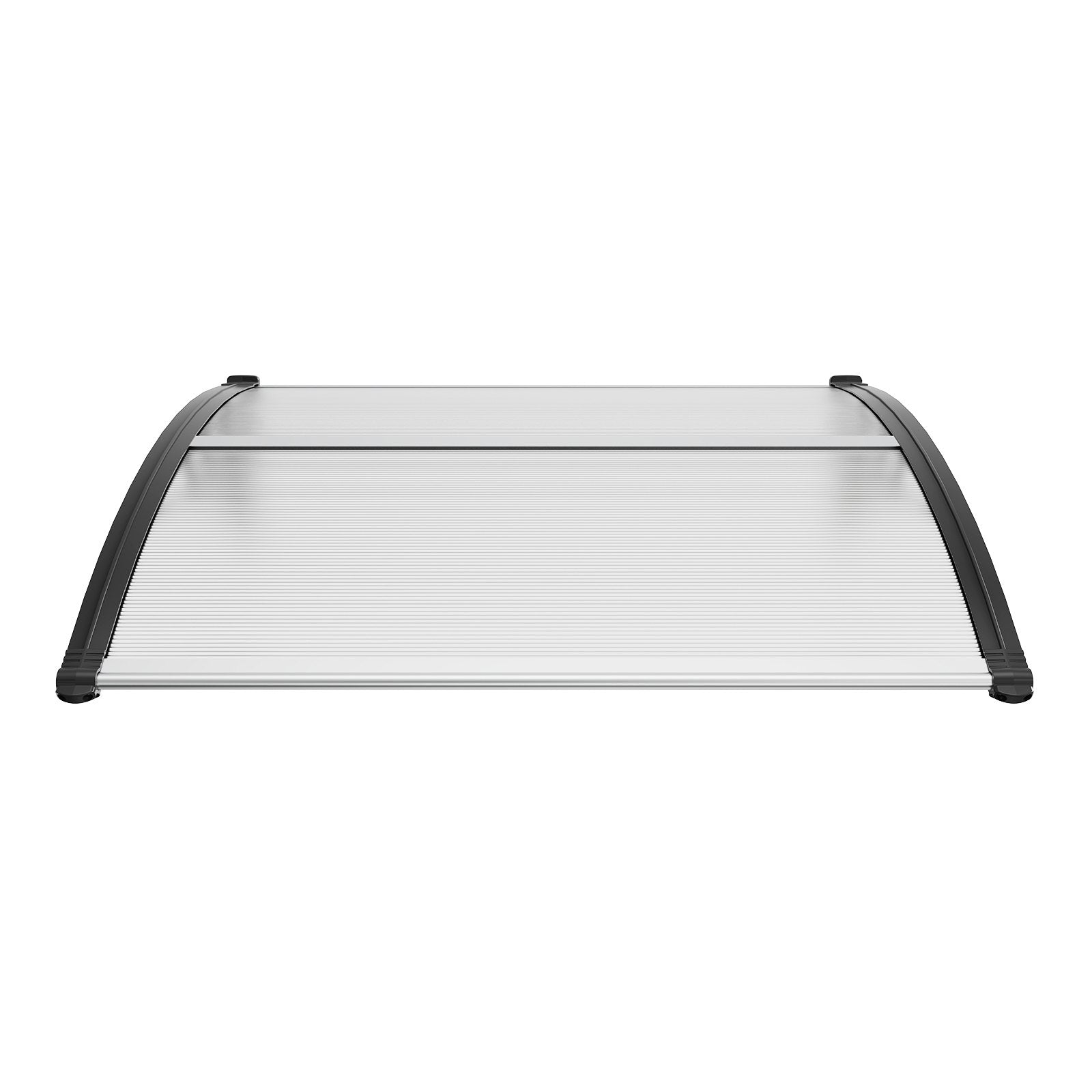 VEVOR Window Door Awning Canopy 40" x 40", UPF 50+ Polycarbonate Entry Door Outdoor Window Awning Exterior, Front Door Overhang Awning for Sun Shutter, UV, Rain, Snow Protection, Hollow Sheet