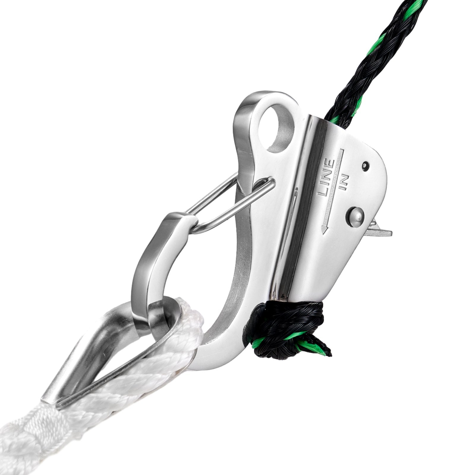 VEVOR Boat Anchor Hook Stainless Steel Knotless Anchor System with Quick Release