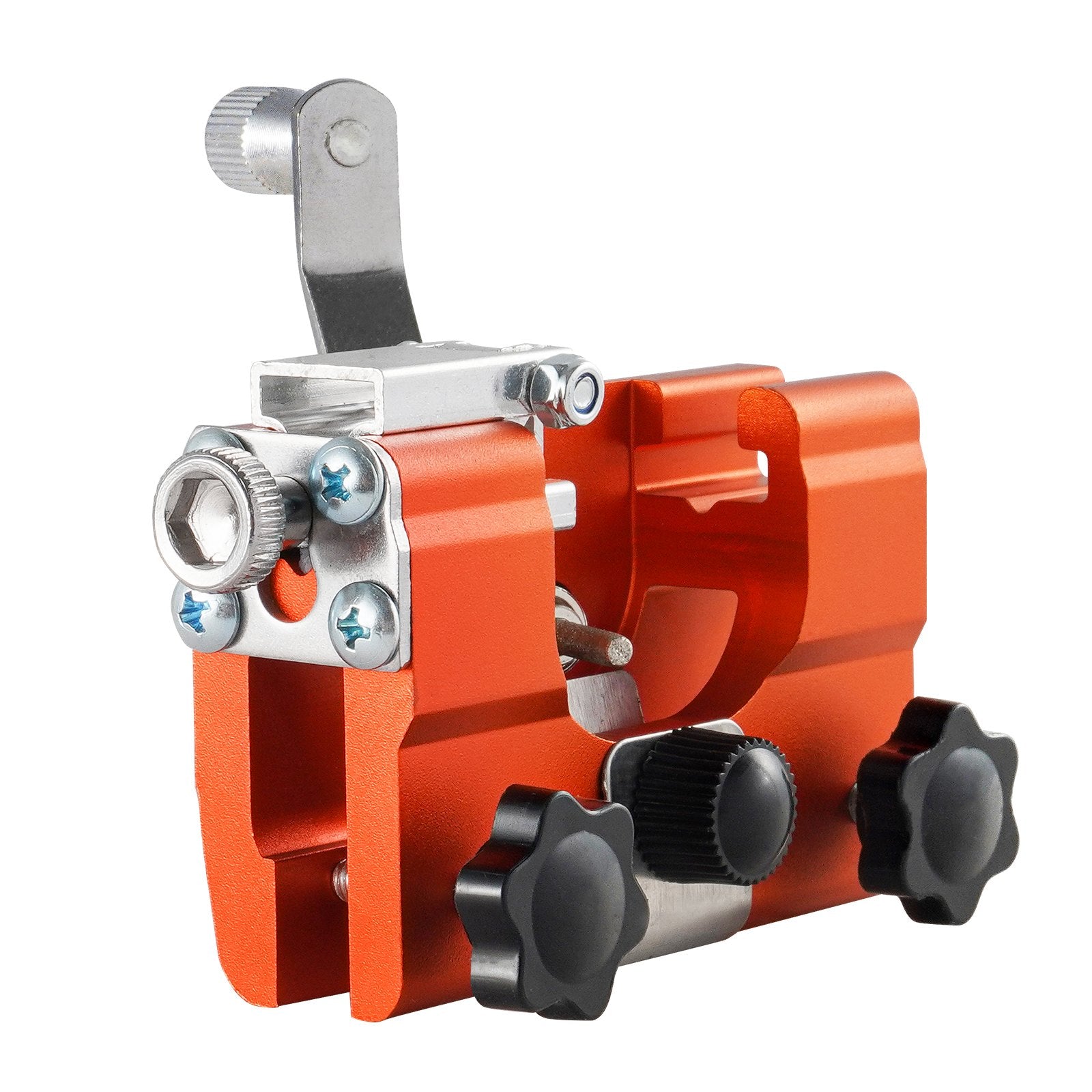 VEVOR Chainsaw Sharpener Hand Crank Chainsaw Chain Sharpener for 4-22" Chain Saw