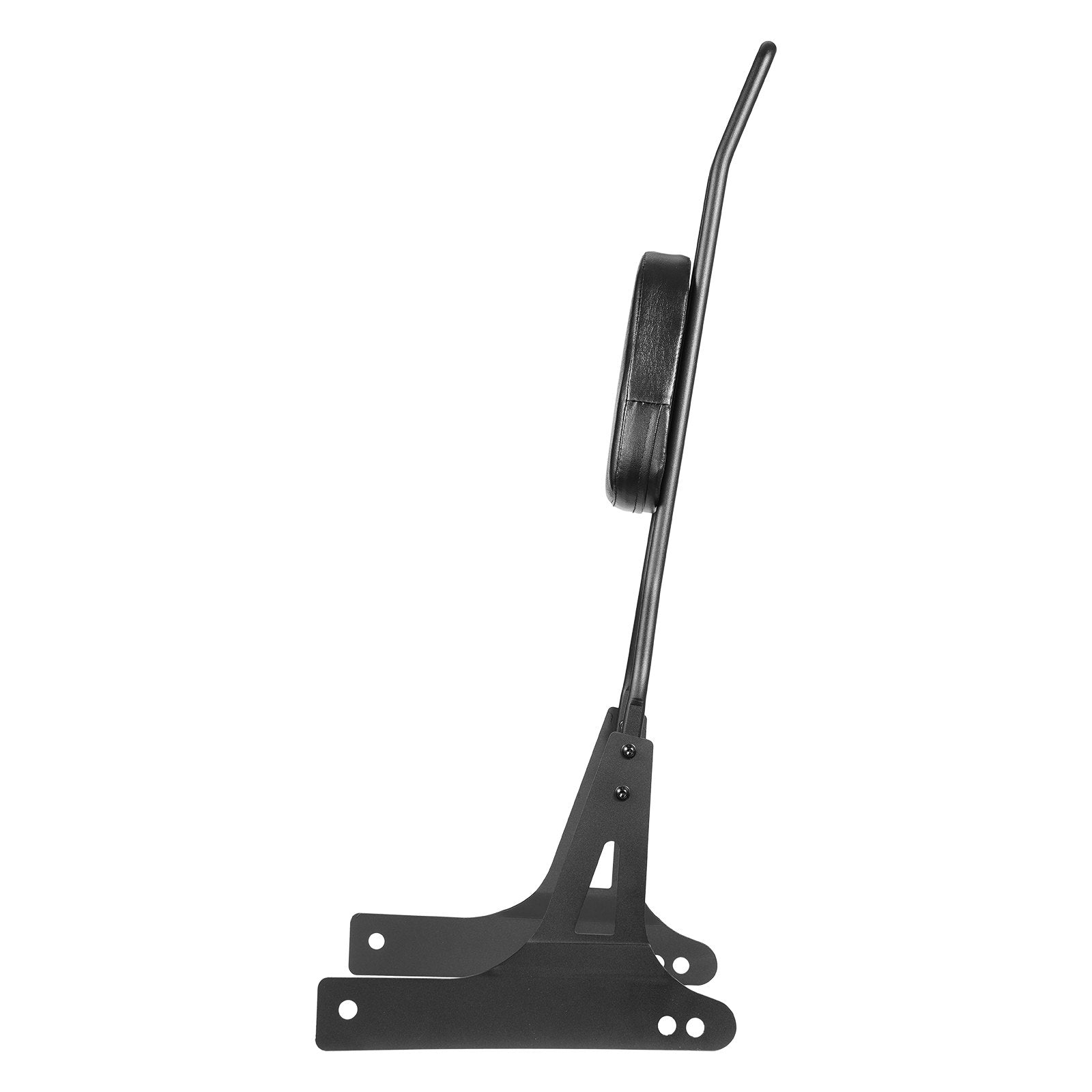 VEVOR Motorcycle Backrest Sissy Bar, Compatible With Harley-Davidson Dyna Street Glide Road Glide Road King, 730mm Height Detachable Passenger Backrest, For Motorcycles, Black