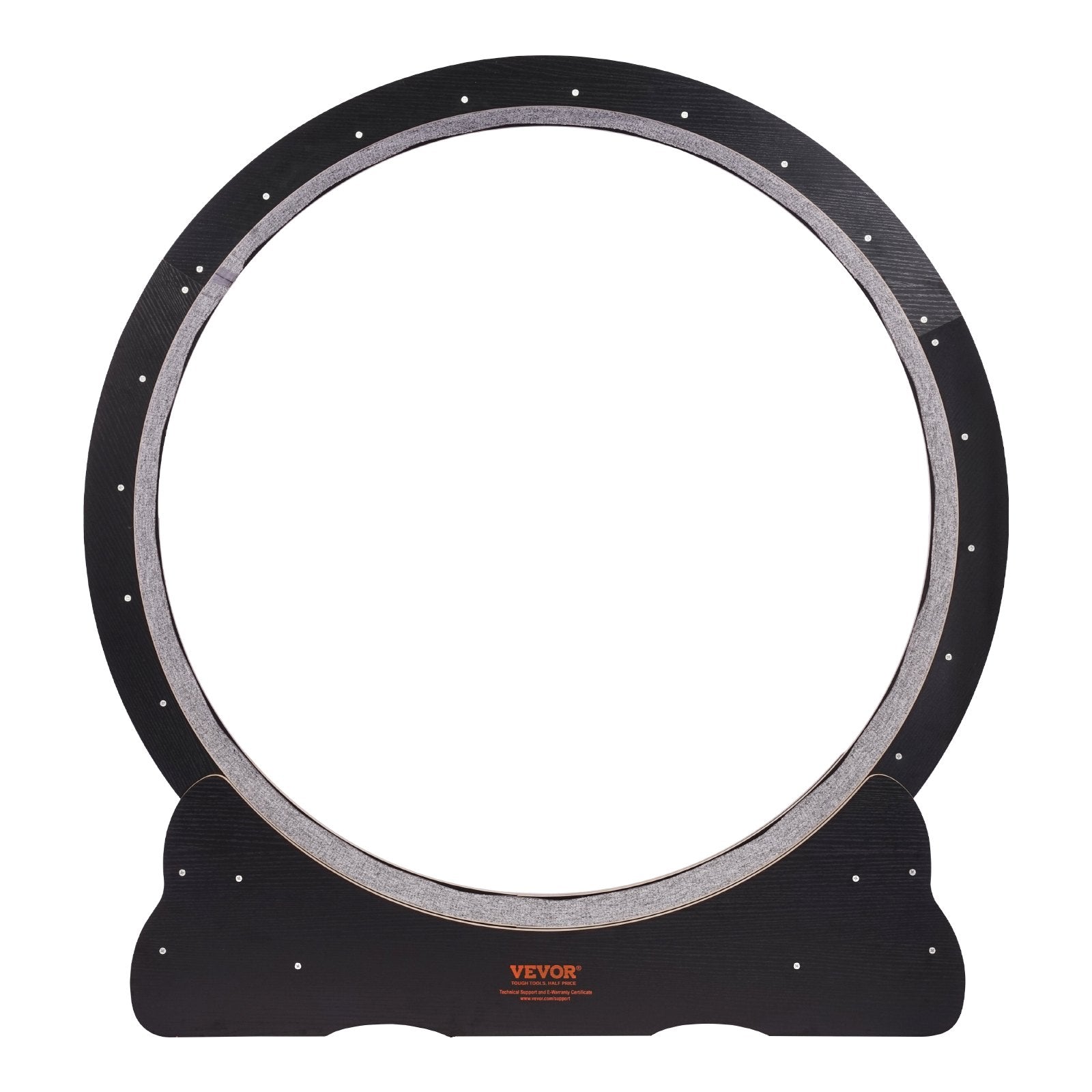 VEVOR Wooden Cat Exercise Wheel, 43.3" Large Cat Treadmill Wheel for Indoor Cats, Cat Running Wheel with Detachable Carpet & Cat Teaser for Running/Walking/Training, Suitable for Most Cats
