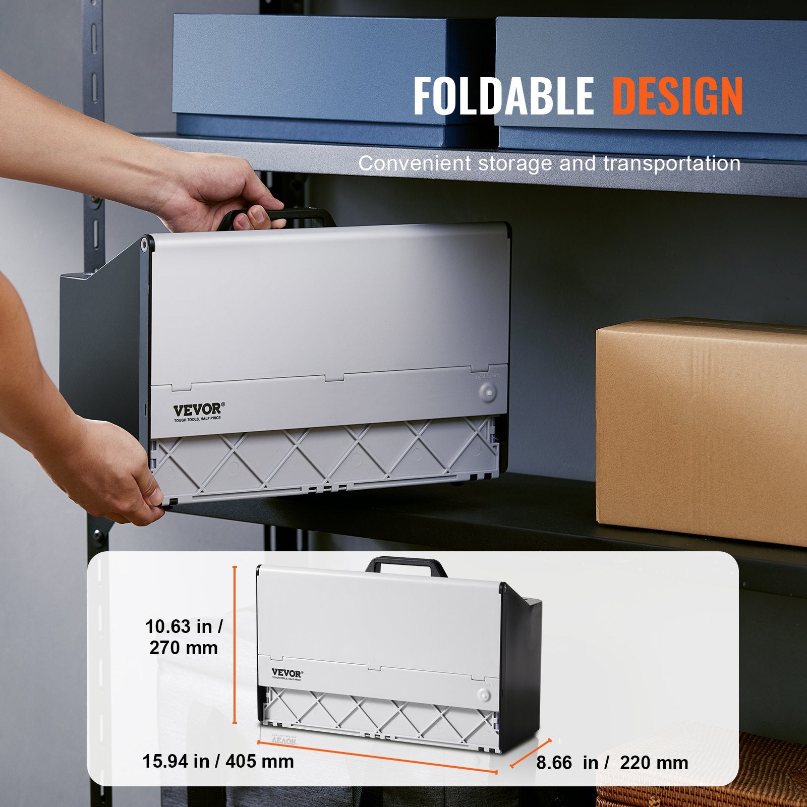 VEVOR Airbrush Spray Booth, Portable Hobby Airbrush Paint Spray Booth Kit with 4 LED Light, Powerful Dual Exhaust Fans, Turntable and 6 ft Extension Hose, for Painting Models, Arts, Crafts, Cakes