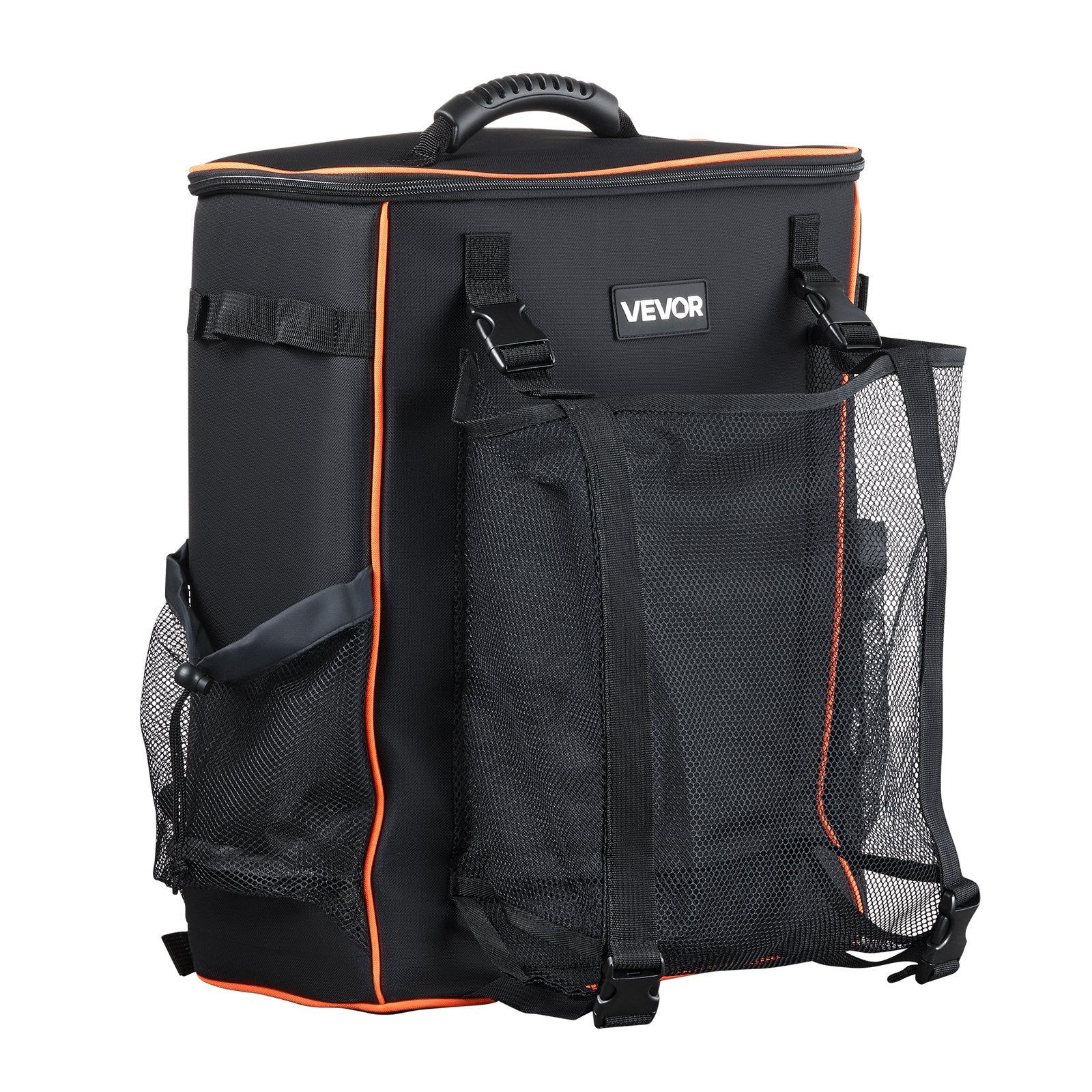 VEVOR 33L Welding Backpack 600D Polyester Welder Backpack for Tools and Helmet