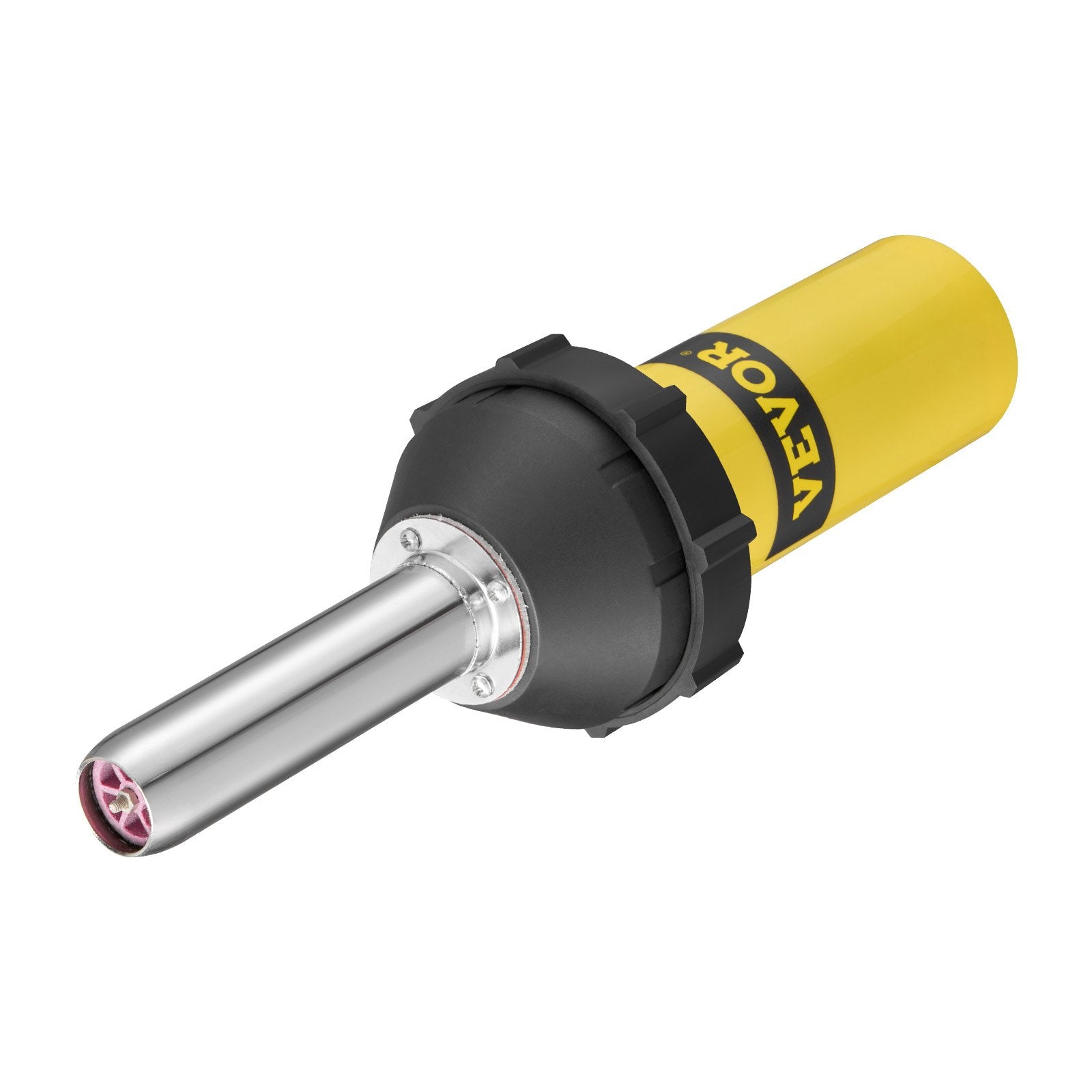 VEVOR Hot Air Plastic Welder, 1000W Hot Air Torch Pistol, 50- 600°C PVC TPO Vinyl Heat Gun Welding Torch, Plastic Welding Kit with 4 Accessories- 2 Nozzles, 1 Seam Roller & Brush for PP/PE/PVC Sheet