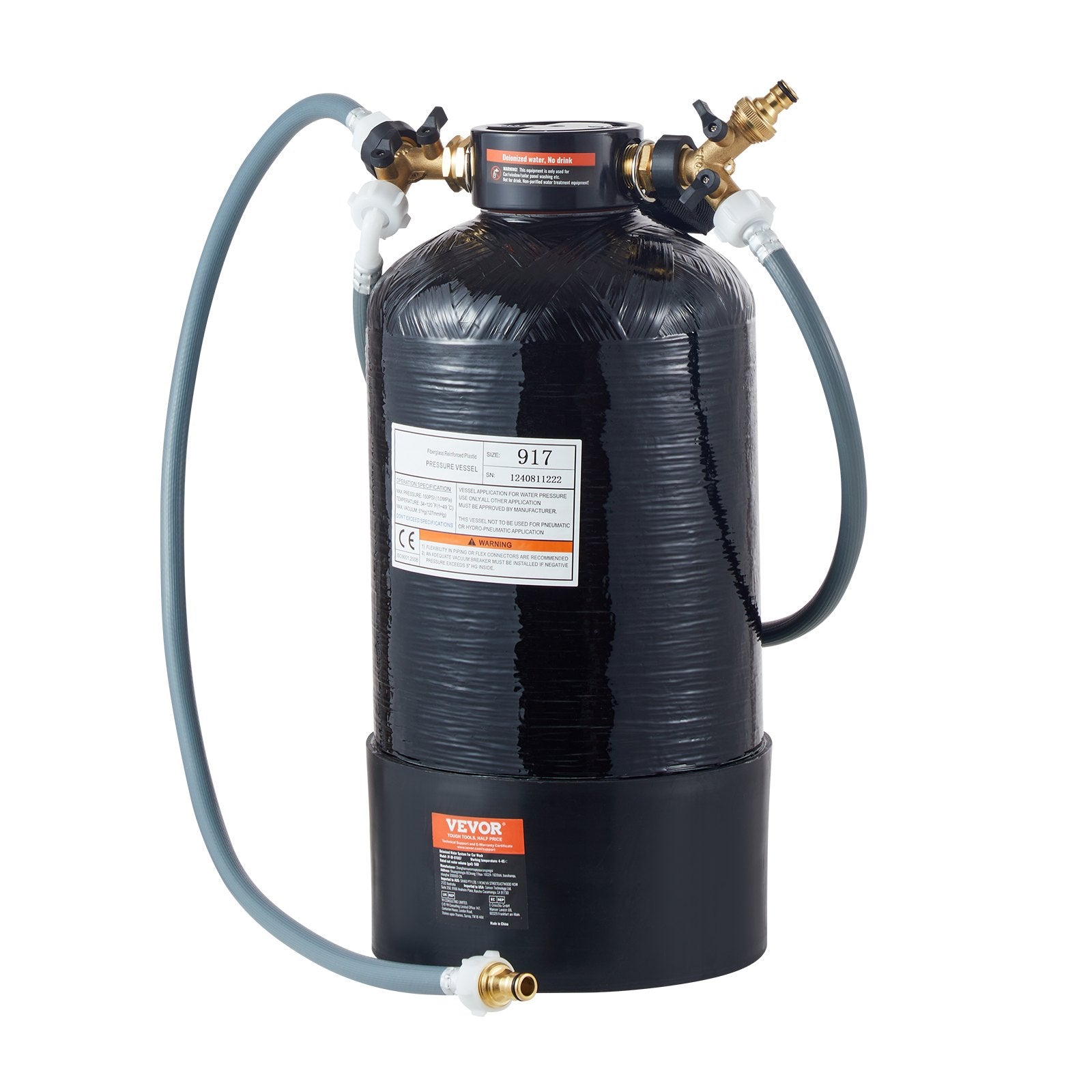 VEVOR Spotless Deionized Water System Car Wash System with Handheld TDS Meter