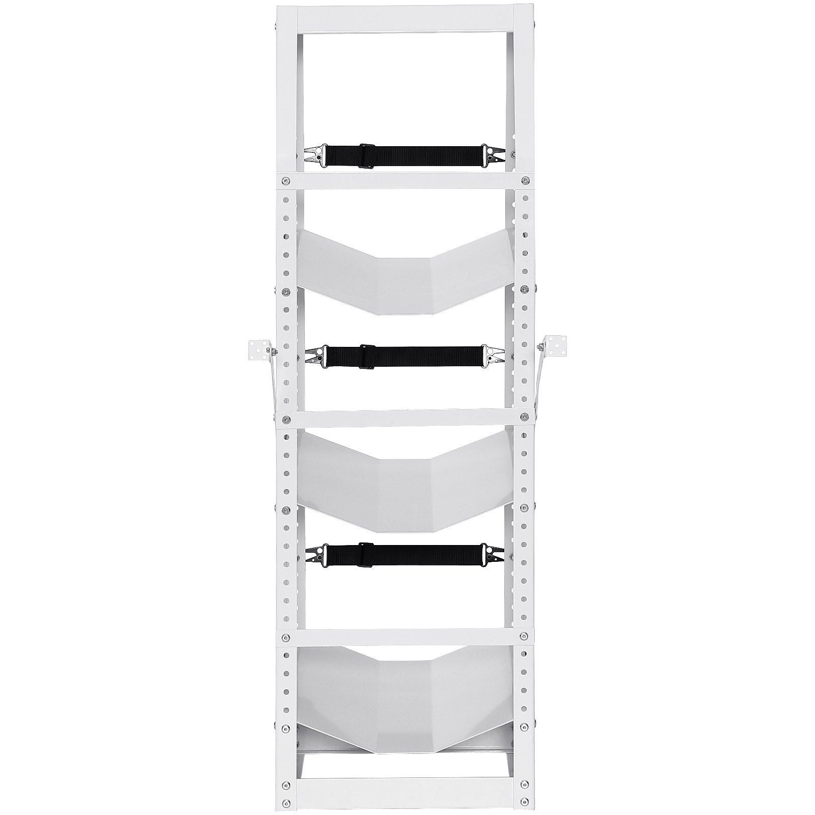 Refrigerant Tank Rack, with 3 x 30-50lb Bottle Tanks, Cylinder Tank Rack 372 × 355 × 1170mm, Refrigerant Cylinder Rack Gas Cylinder Racks and Holders for Freon, Gases, Oxygen, Nitrogen