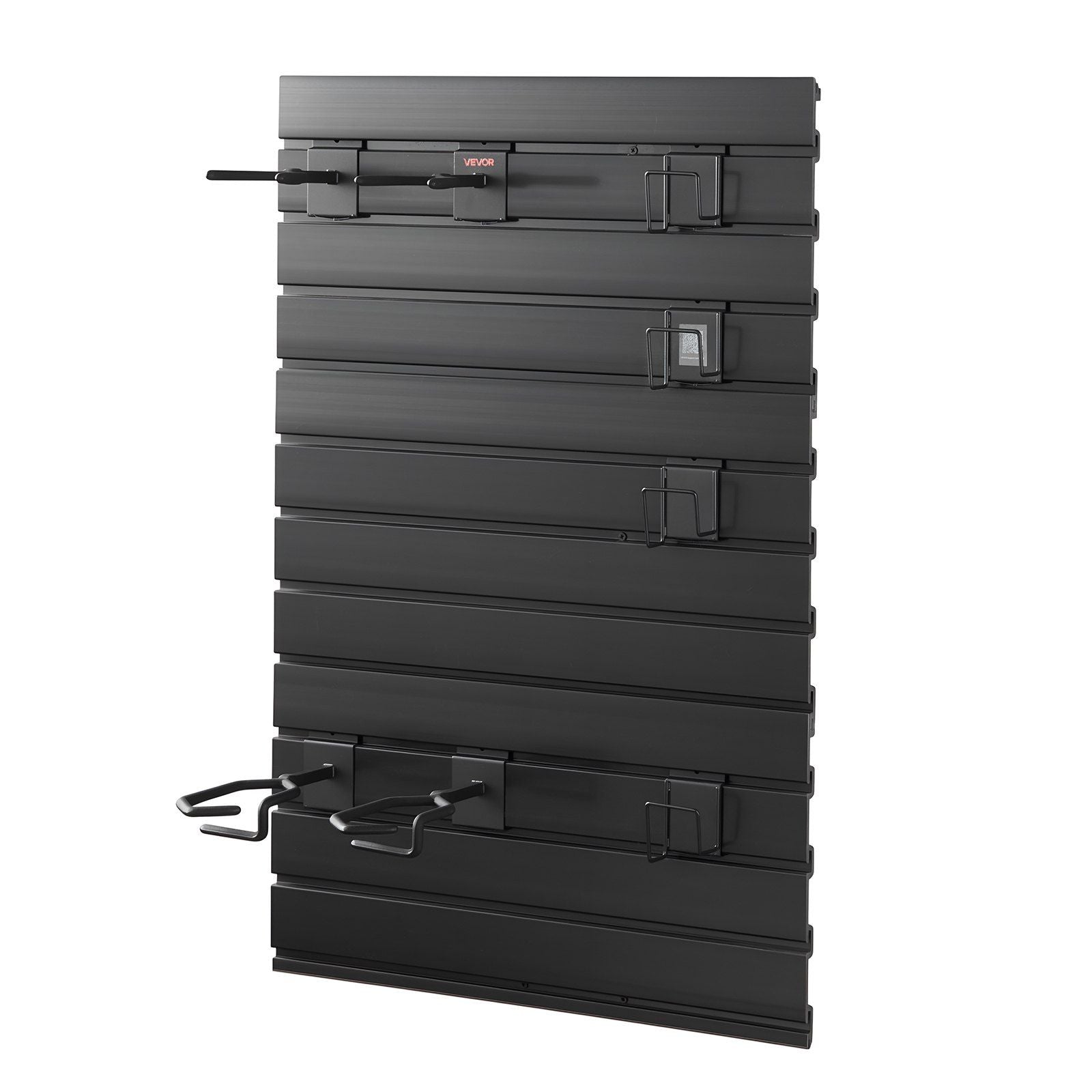 Gun Rack, Wall Mount, Tactical Rifle Shotgun Handgun Storage, Heavy-Duty PVC Panels & Steel Wall Racks, Securely Holds up to 2 Rifles & 4 Pistols, Modular Firearms Gun Gear Accessories Organizer