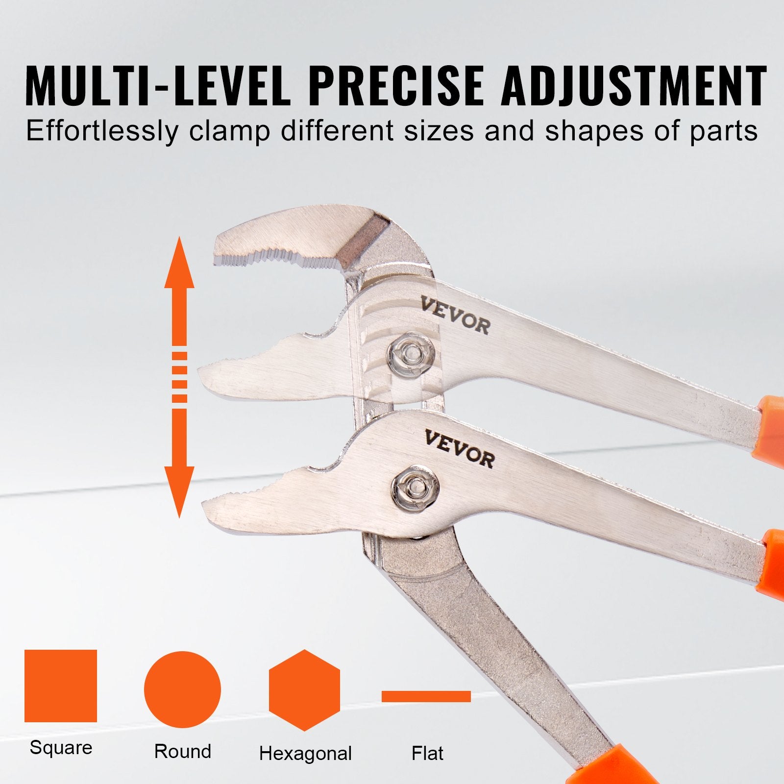 VEVOR Groove Joint Pliers Set Water Pump Pliers 3-Piece 12