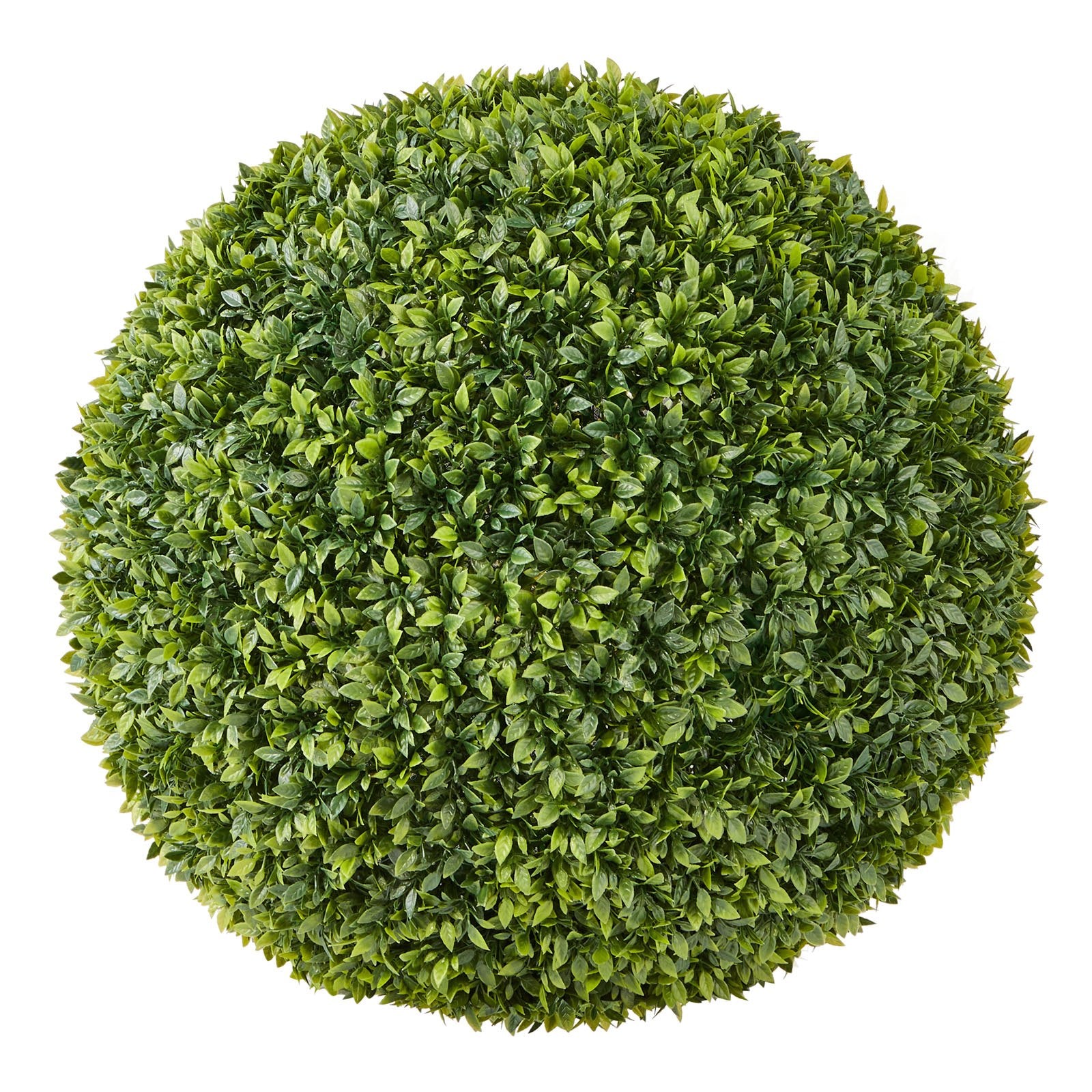 VEVOR Artificial Topiary Ball, 584mm Faux Boxwood Plant Balls, Fake Silk Tree Look Real, Easy Assembly for Decor Front Porch Outdoor Patio Garden Balcony Backyard and Indoor Home Wedding, Green