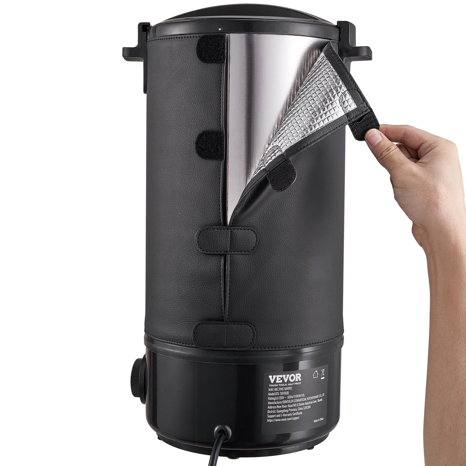 VEVOR Wax Melter for Candle Making 10Liter Electric Pot Commercial or Home Use