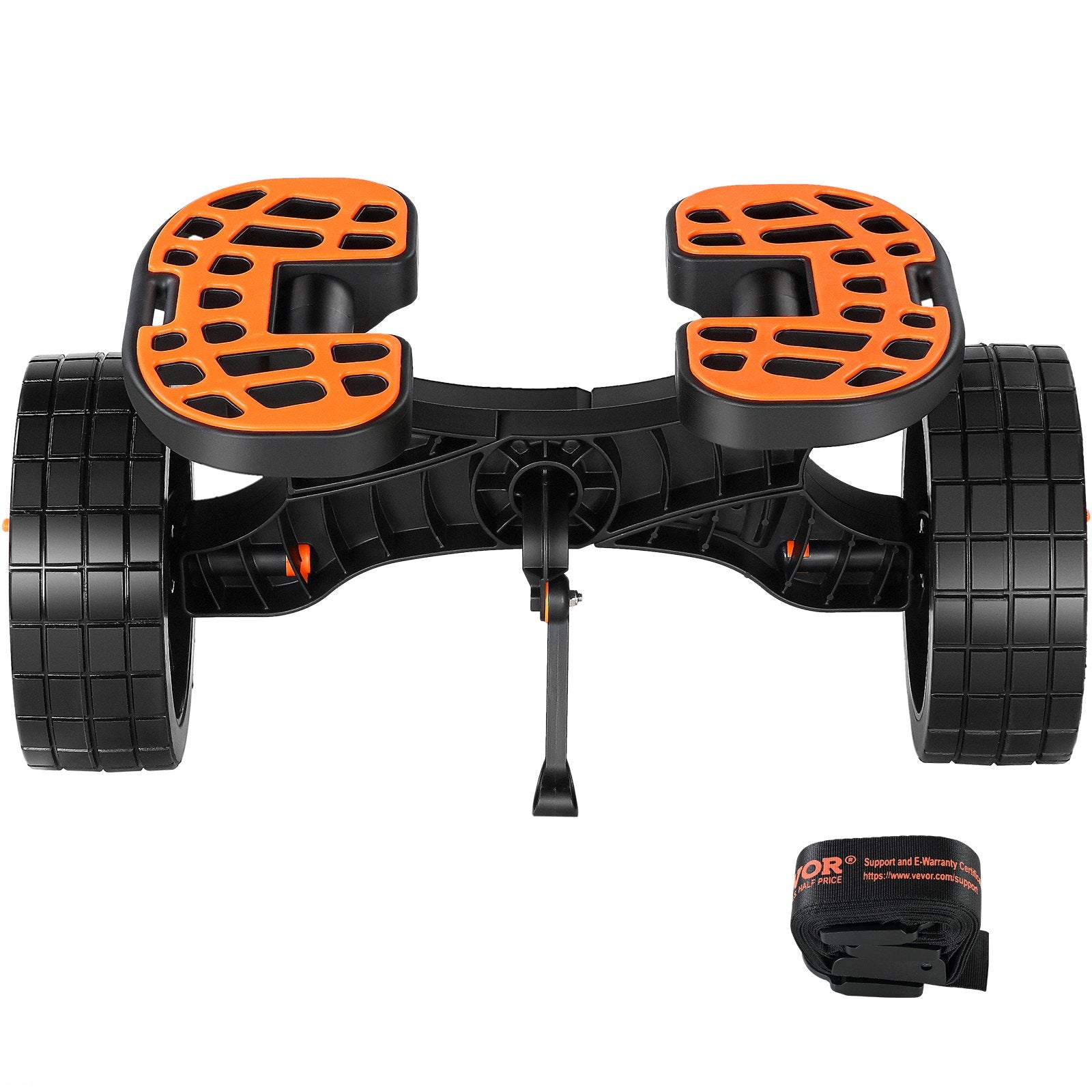 VEVOR Adjustable Kayak Cart Canoe Boat Carrier 320lbs Load with 10'' Solid Tires