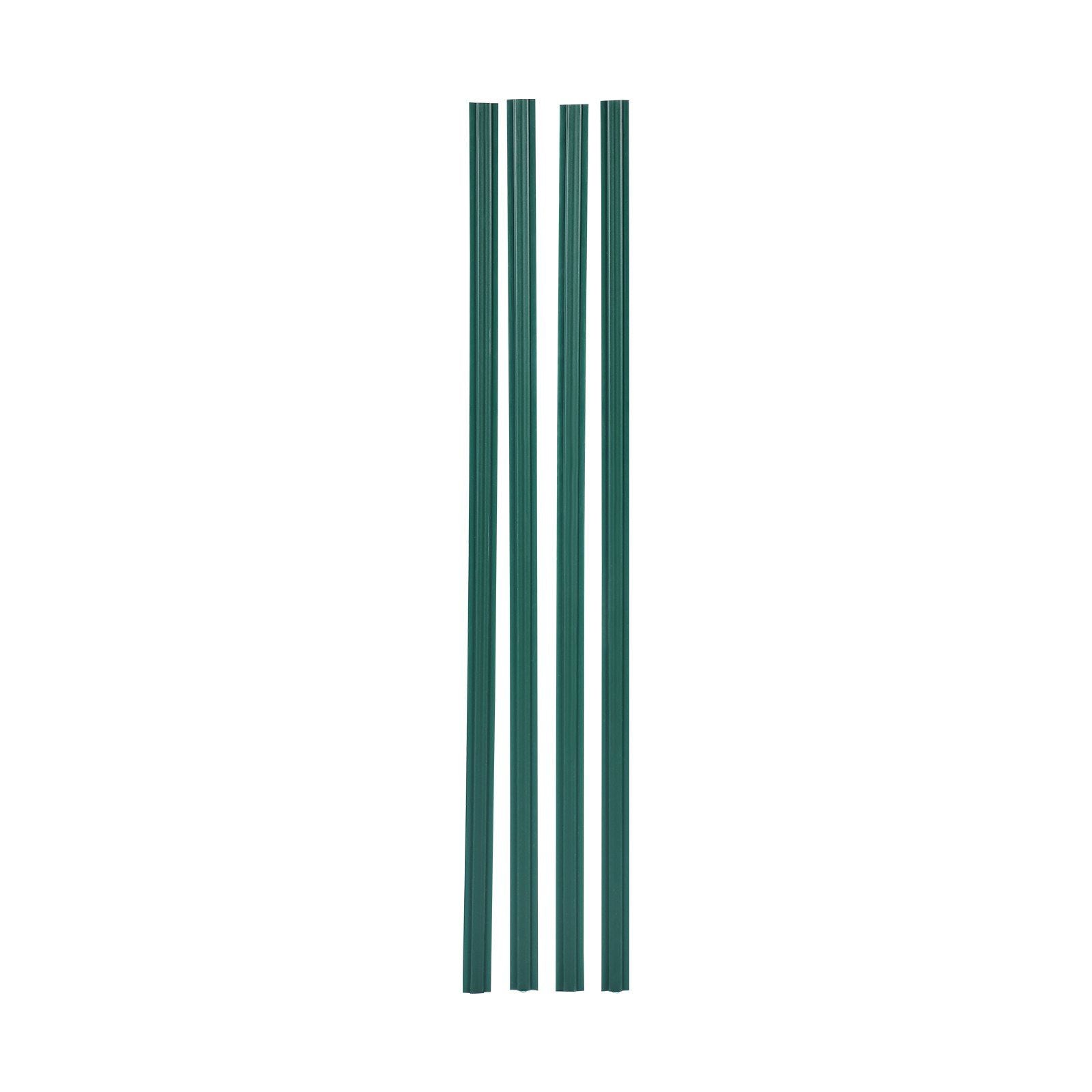 Bottom Locking Privacy Slats, Double-Wall Vertical Bottom-Locking Slats with Wings for Chain-Link Fence, High-Density HDPE Chain Link Slats Ideally Fit 1.2 m High Fence for Garden Farm(Green)