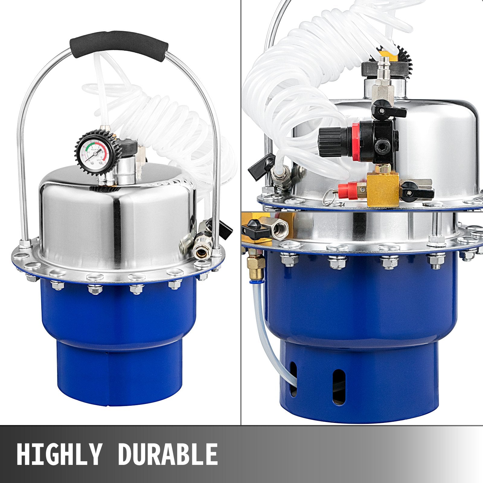 Vevor Pneumatic Air Pressure Bleeder Brake Bleeder and Clutch Bleeder Valve System Kit