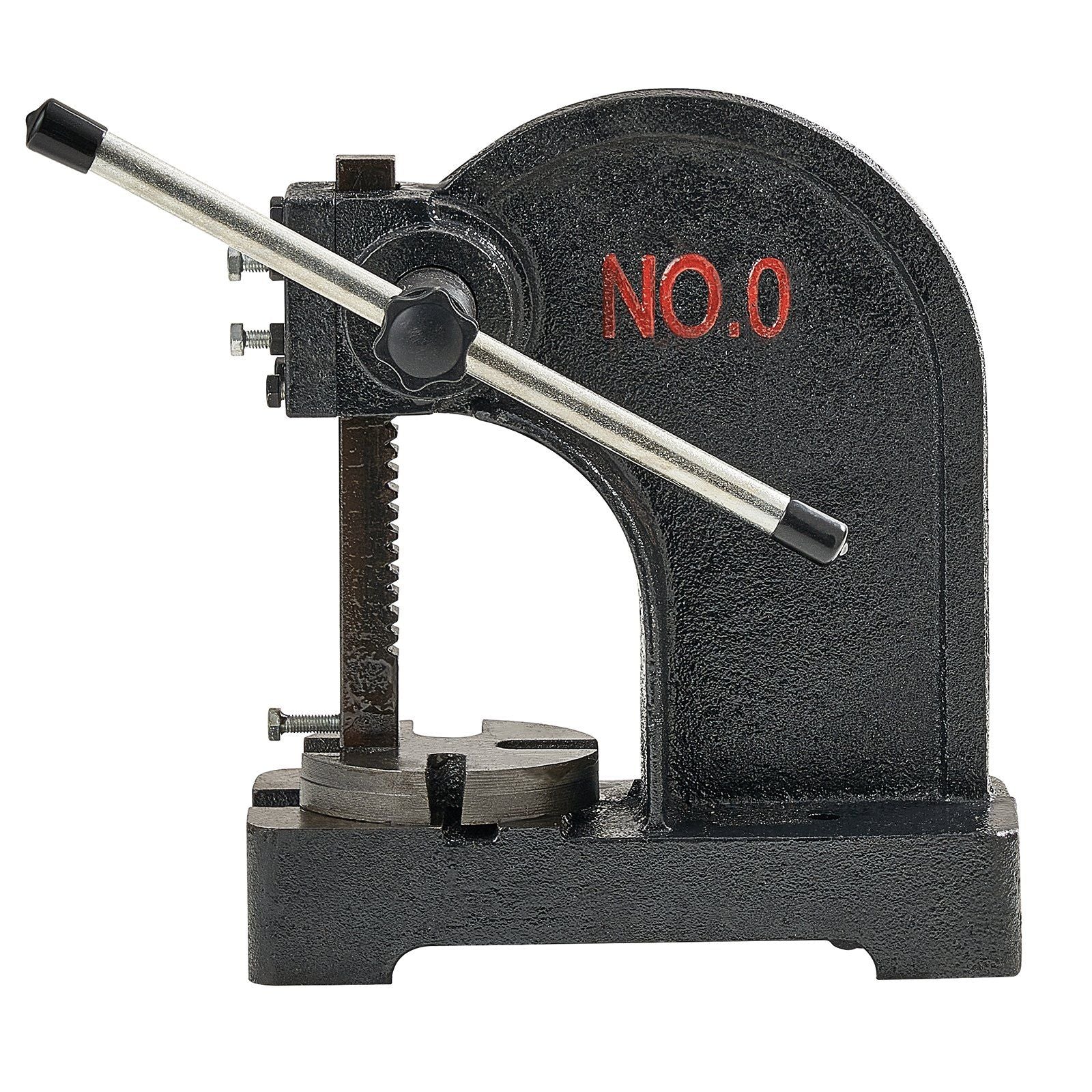 Arbor Press, 0.5 Ton Manual Arbor Press, 11.68" Maximum Height, Cast Iron Heavy-duty Manual Desktop Arbor Press, Precision Hand Press for Stamping, Bending, Stretching, Forming