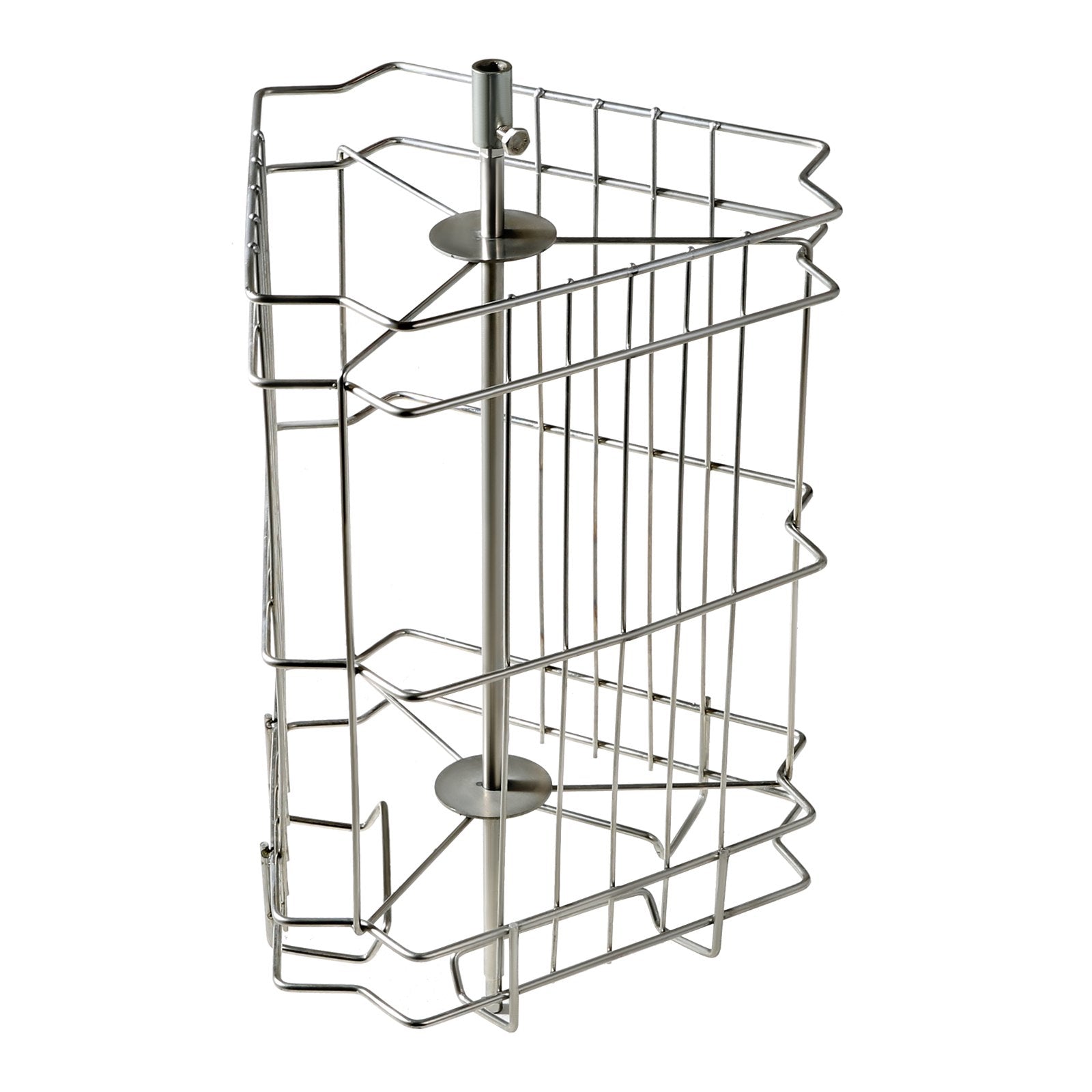 VEVOR Manual Honey Extractor, 3 Frames Honey Spinner Extractor, Stainless Steel Beekeeping Extraction, Honeycomb Drum Spinner with Lid, Apiary Centrifuge Equipment with Height Adjustable Stand