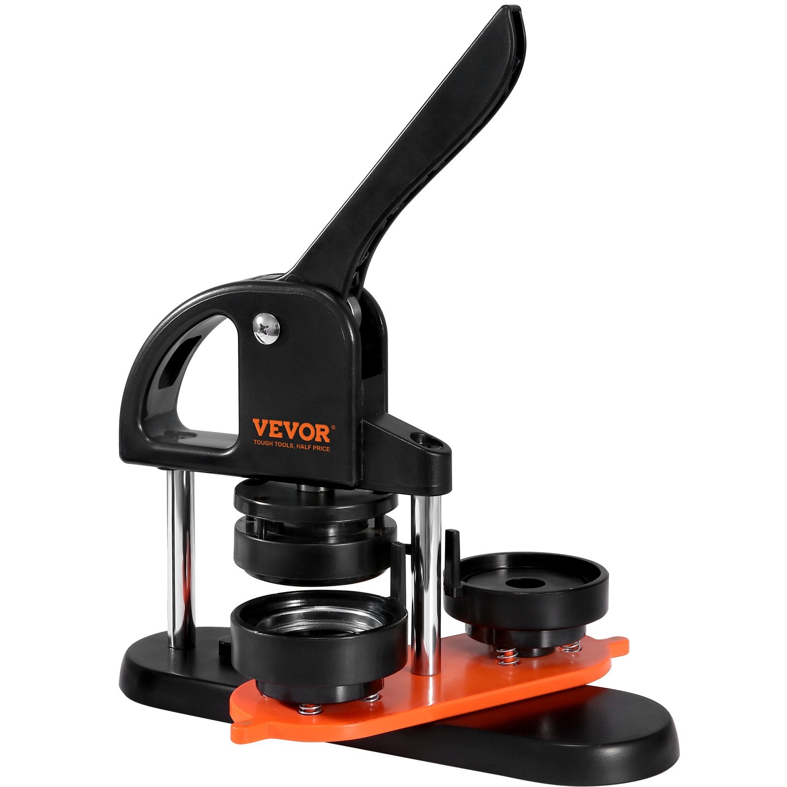 VEVOR Button Maker Machine, 2.28 inch/58mm Pin Maker, Installation-Free Badge Punch Press Kit, Children DIY Gifts Button Making Supplies with 100pcs Button Parts, Circle Cutter, Magic Book