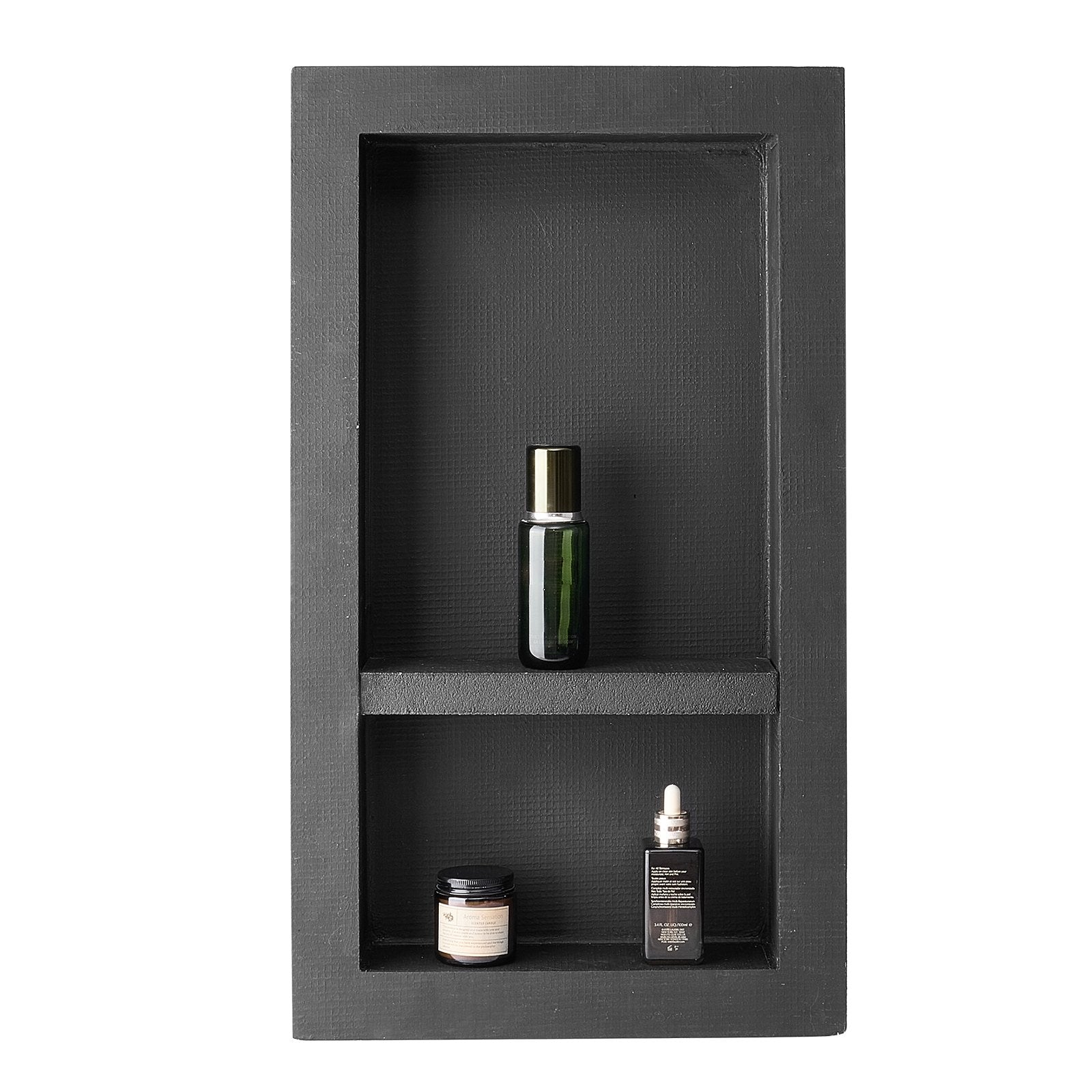 VEVOR Shower Niche 40.6 x 71.1 x 10.2 cm Recessed Wall Shelf for Bathroom