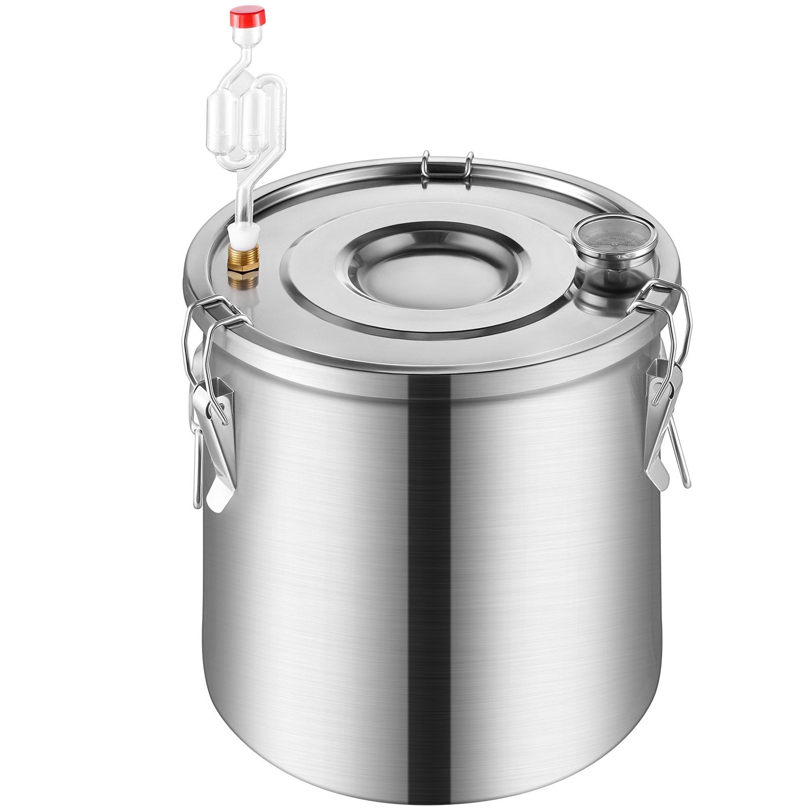 VEVOR Moonshine Still Water Alcohol Distiller 13.2Gal w/Thumper Keg & Water Pump