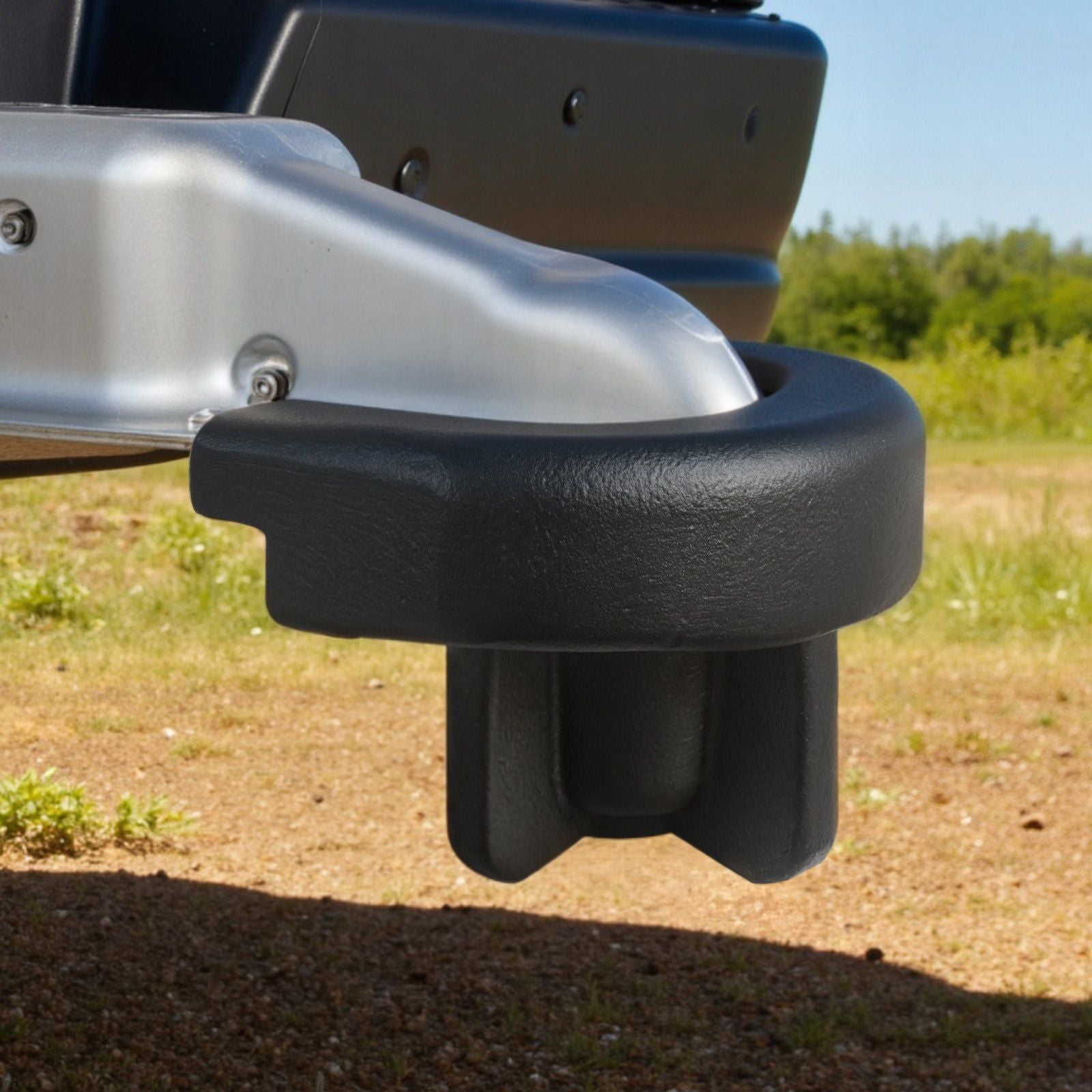 Trailer Hitch Lock, Compatible with 50.8 mm Couplers, Heavy-Duty Anti-Theft Trailer Ball Lock with 3 Keys, Prying-Resistant & Impact-Resistant, Fits for RVs, Boats, Off-Road Vehicles, Trailers