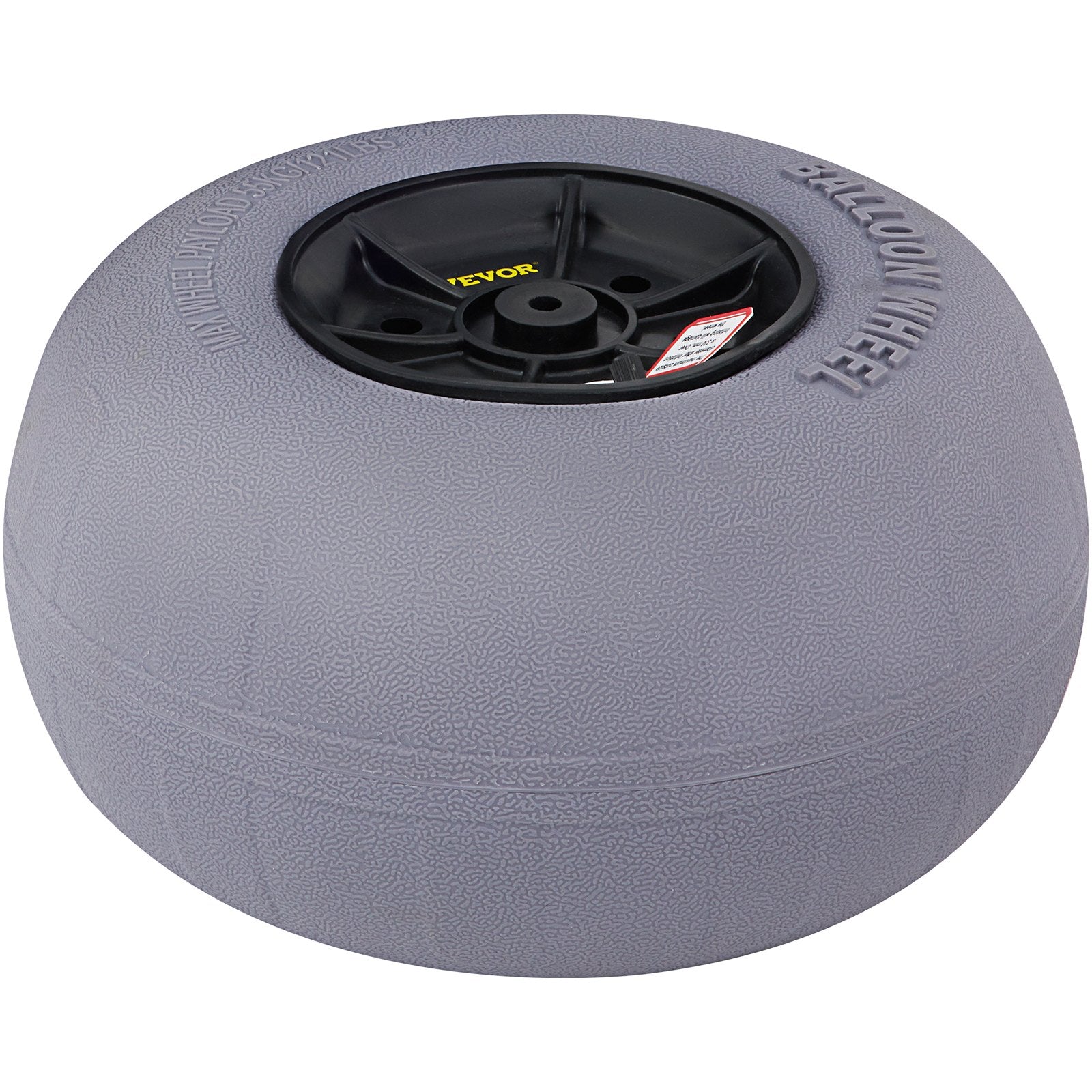 VEVOR Beach Balloon Wheels, 13" Sand Tires with 32" Stainless Steel Axle, TPU Cart Tires for Kayak Dolly, Canoe Cart and Buggy with Air Pump, 2-Pack