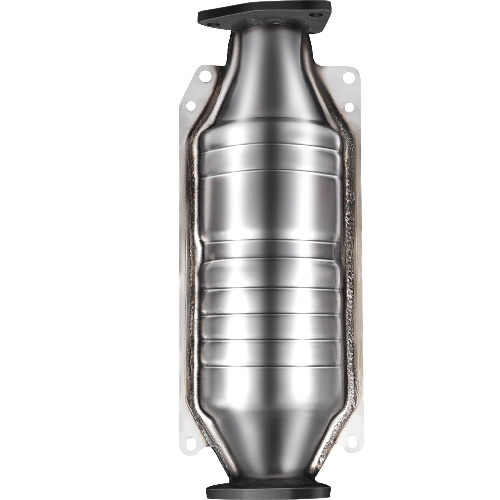 VEVOR Catalytic Converter Compatible with 1998-2002 Honda Accord 2.3L, Direct-Fit High Flow Series Cat Converter, Stainless Steel Exhaust Converter Pipe with Flange Design & Gasket (OBD III Compliant)