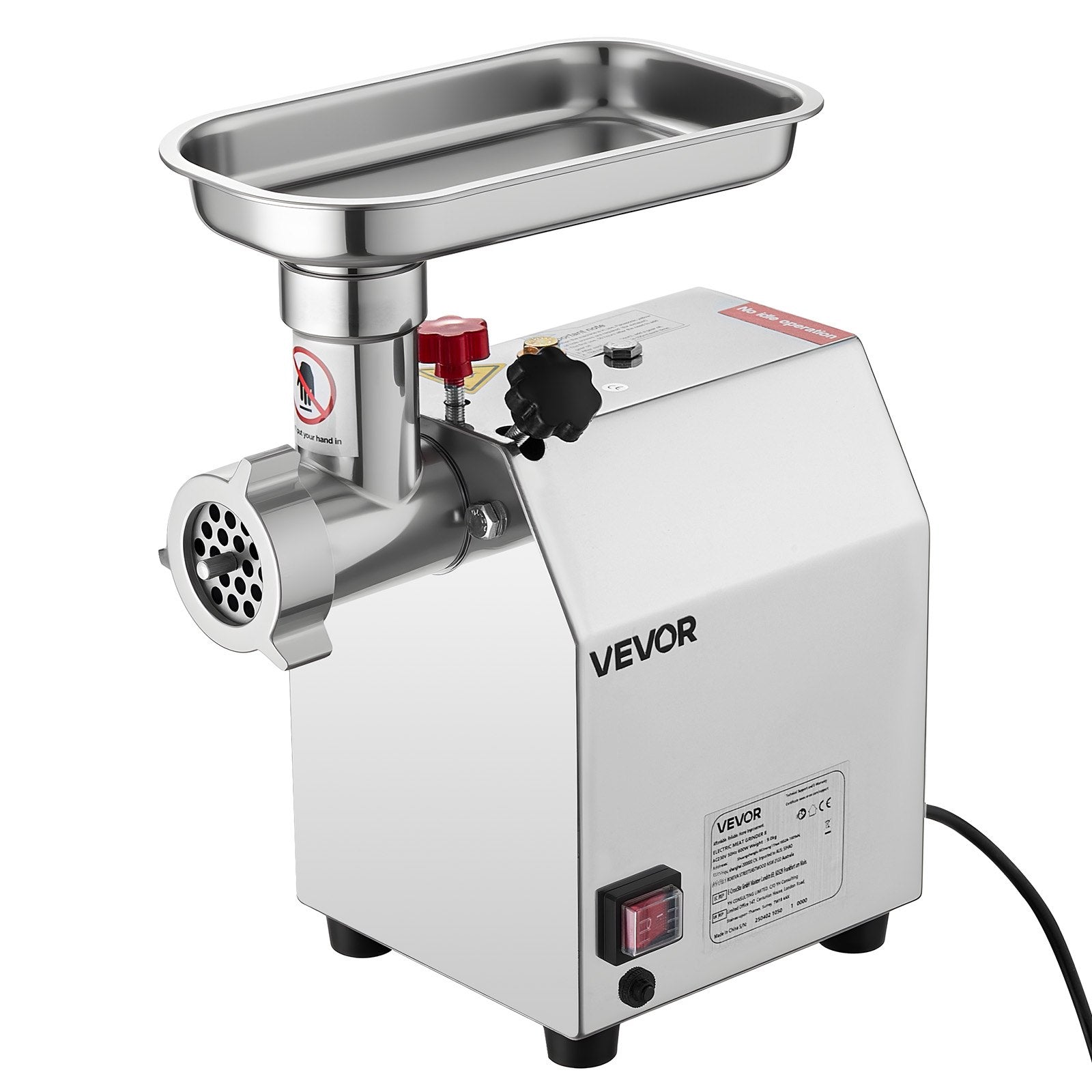 VEVOR Commercial Electric Meat Grinder 4.5 Lbs/Min Sausage Stuffer Maker Kitchen