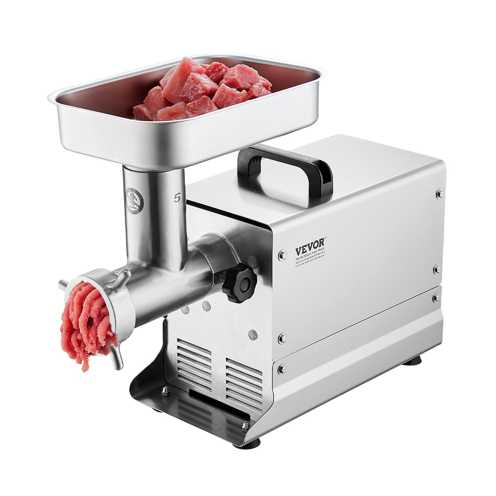 VEVOR Commercial Electric Meat Grinder 5 Lbs/Min Sausage Stuffer Maker Kitchen